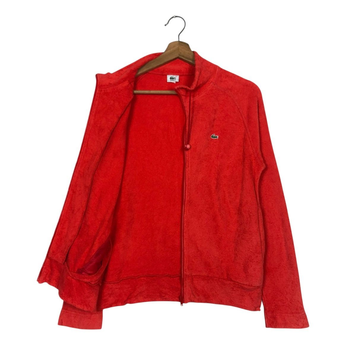 Japanese Brand 🔥VINTAGE ZIPPER JACKET LACOSTE SMALL PONY ISSEY MIYAKE Size US S / EU 44-46 / 1 - 13 Thumbnail