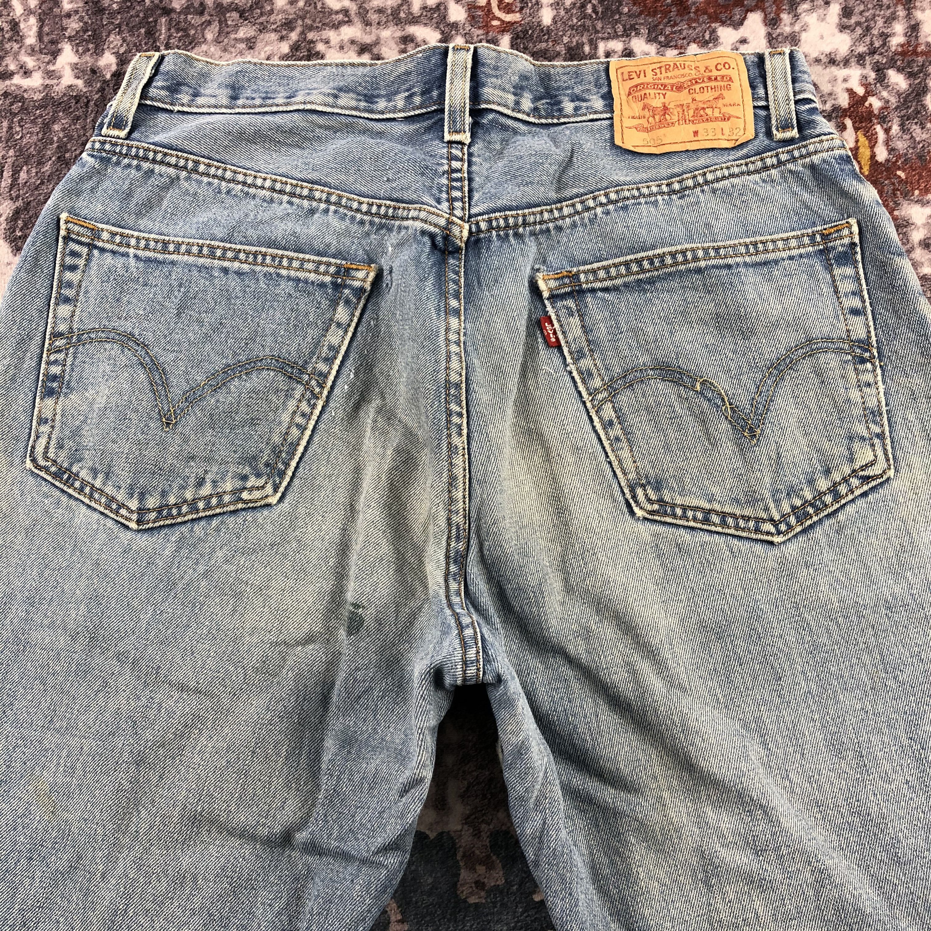 Levi's × Vintage Vintage Blue Wash Levis 505 Jeans-JM2940 Size US 32 / EU 48 - 5 Thumbnail