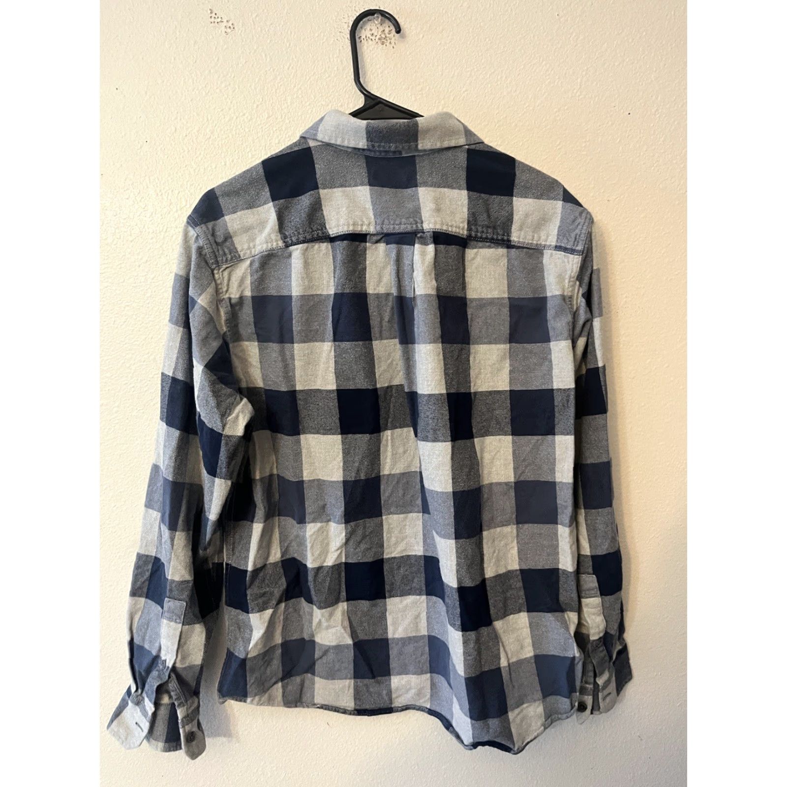 Eddie Bauer Eddie Bauer Flannel Shirt Mens L Blue Plaid Long Sleeve Button-Up Classic Fit Size US L / EU 52-54 / 3 - 2 Thumbnail