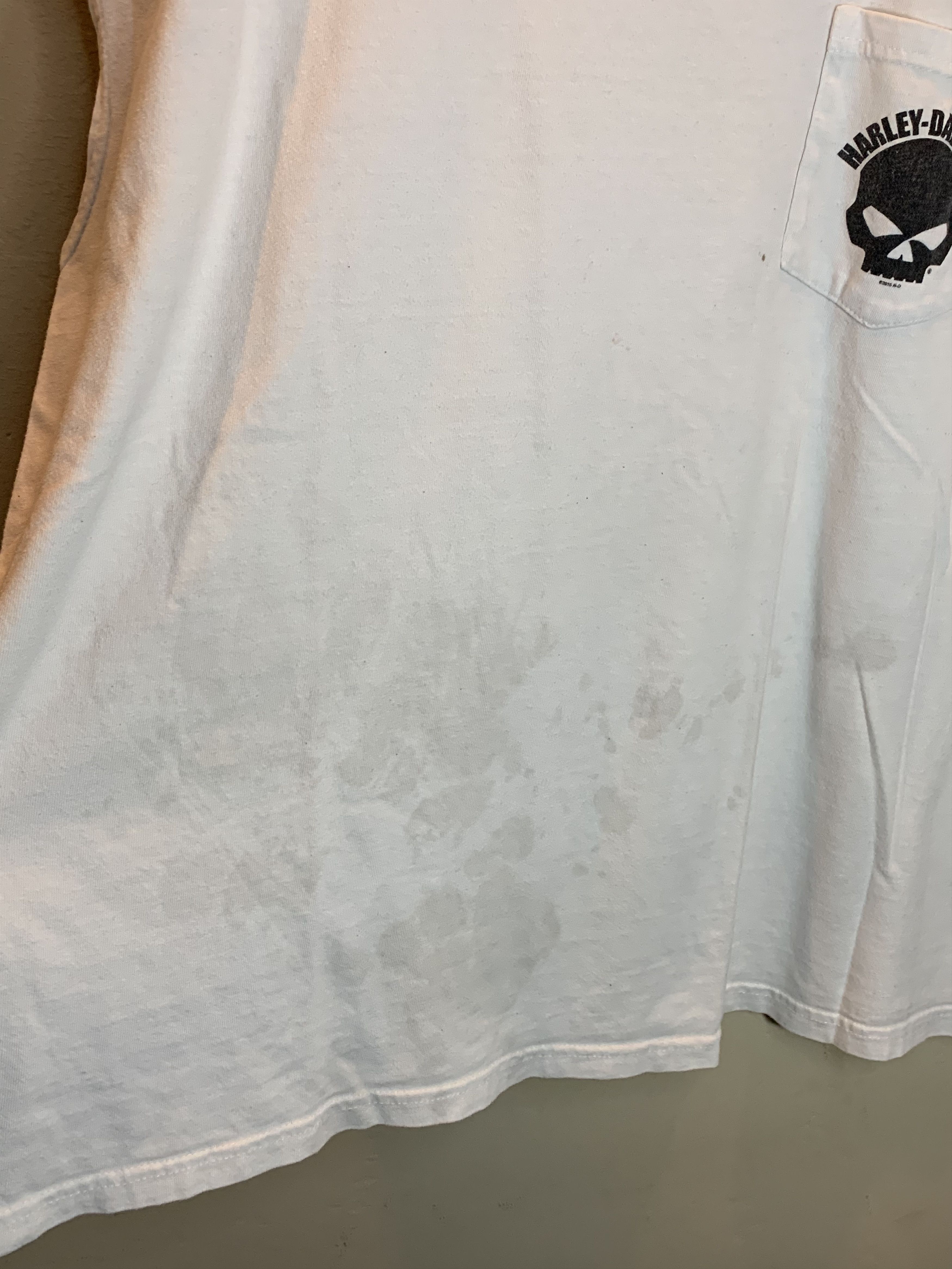 Harley Davidson *RARE* Harley Davidson Skull Pocket Sonoma County Tank Top Size US XXL / EU 58 / 5 - 8 Thumbnail