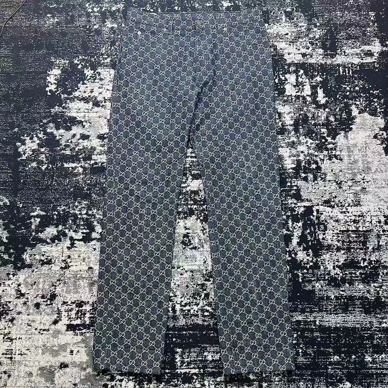 Gucci Gucci Full-print double G straight jeans 2503-Nextarrow Size US 35 - 1 Thumbnail