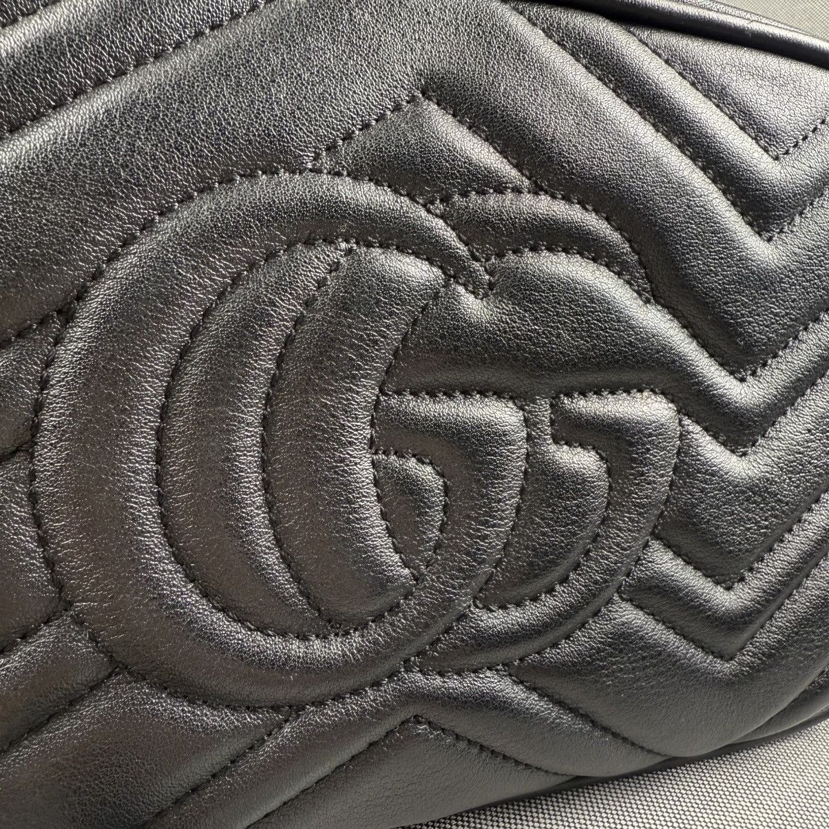 Gucci Gucci GG Marmont ‘Black’ Camera Bag Size ONE SIZE - 3 Thumbnail