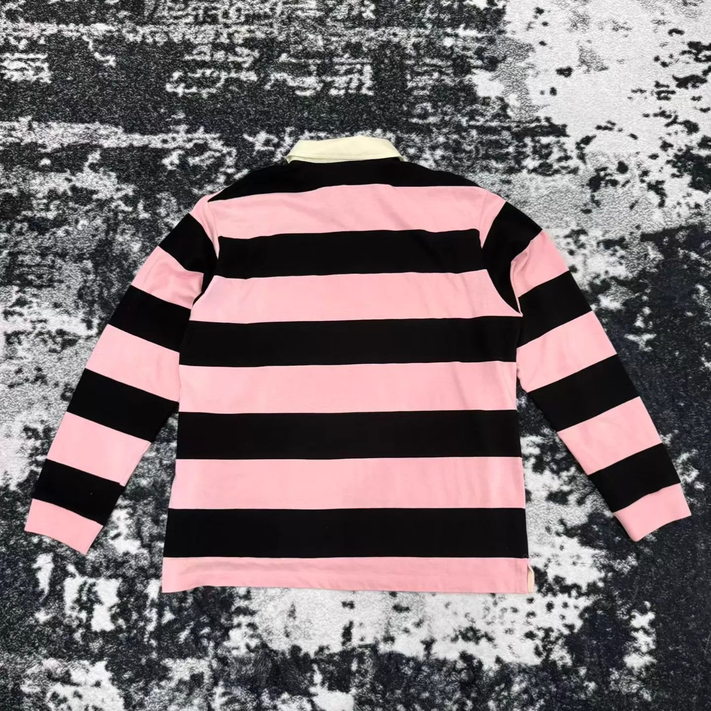 Gucci Gucci Pineapple Embroidery Striped LS Polo XXL Size US XXL / EU 58 / 5 - 4 Thumbnail