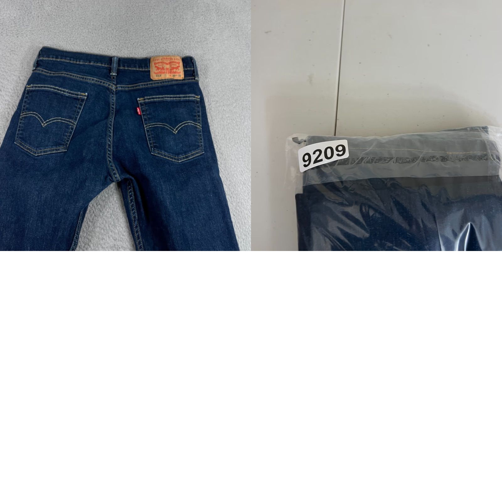 Levi's Levi's Jeans 513 Slim Straight 30x30 Mens Blue Wash Denim 5-Pocket Design Vintage No Size US 30 / EU 46 - 8 Thumbnail
