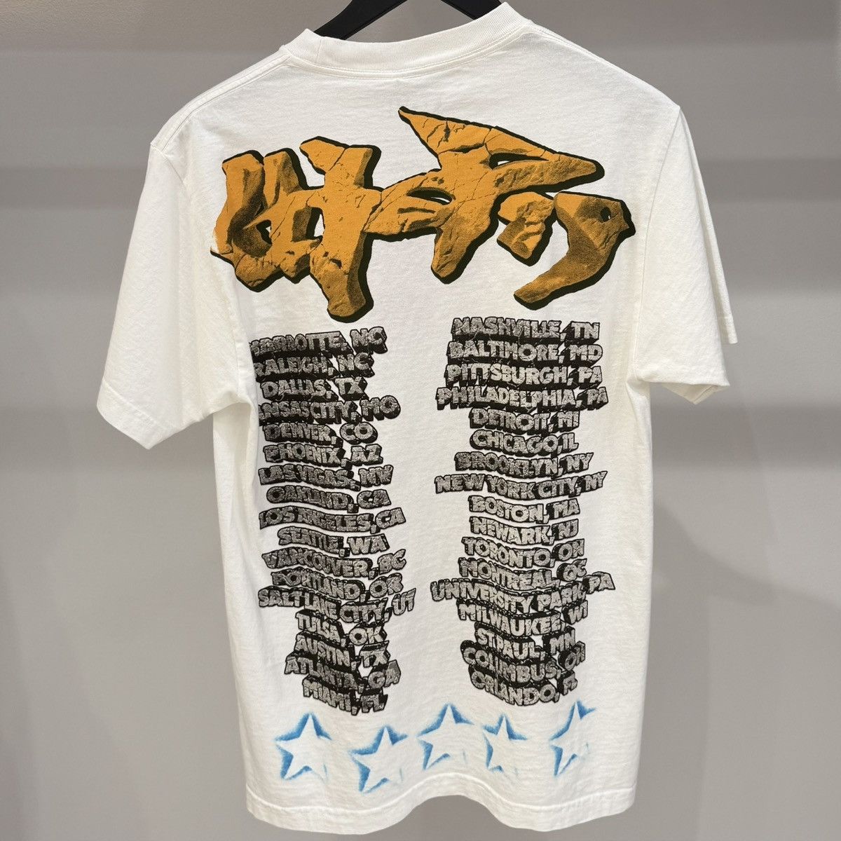 Travis Scott Travis Scott Utopia Tour Skitzo Circus Maximus Tee White Size US XL / EU 56 / 4 - 2 Thumbnail