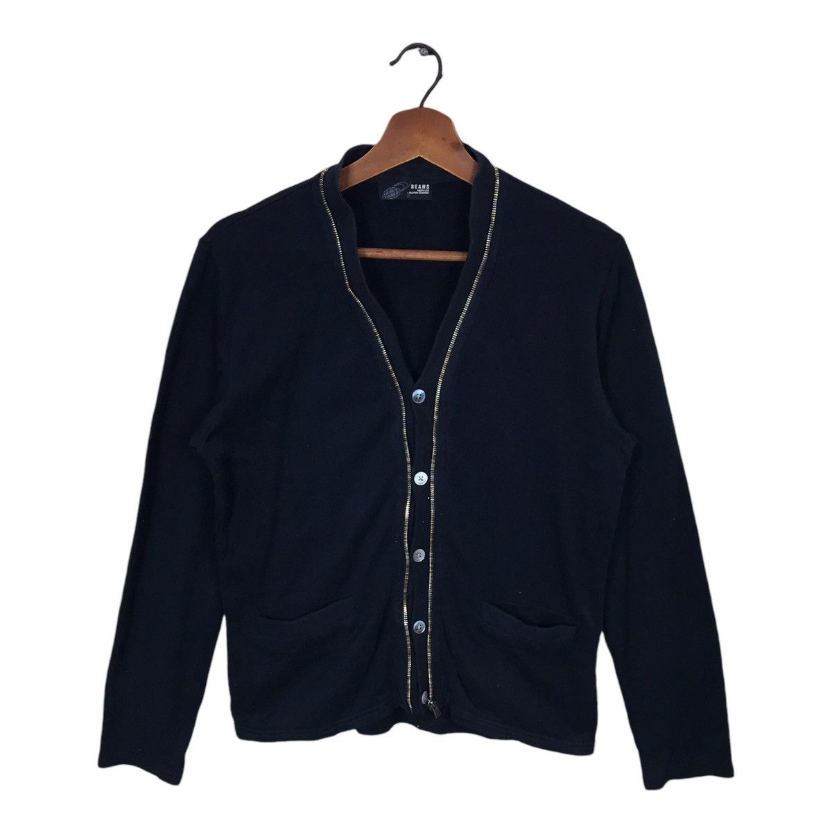 Beams Plus Vintage BEAMS Cardigan Jacket Size US S / EU 44-46 / 1 - 1 Thumbnail