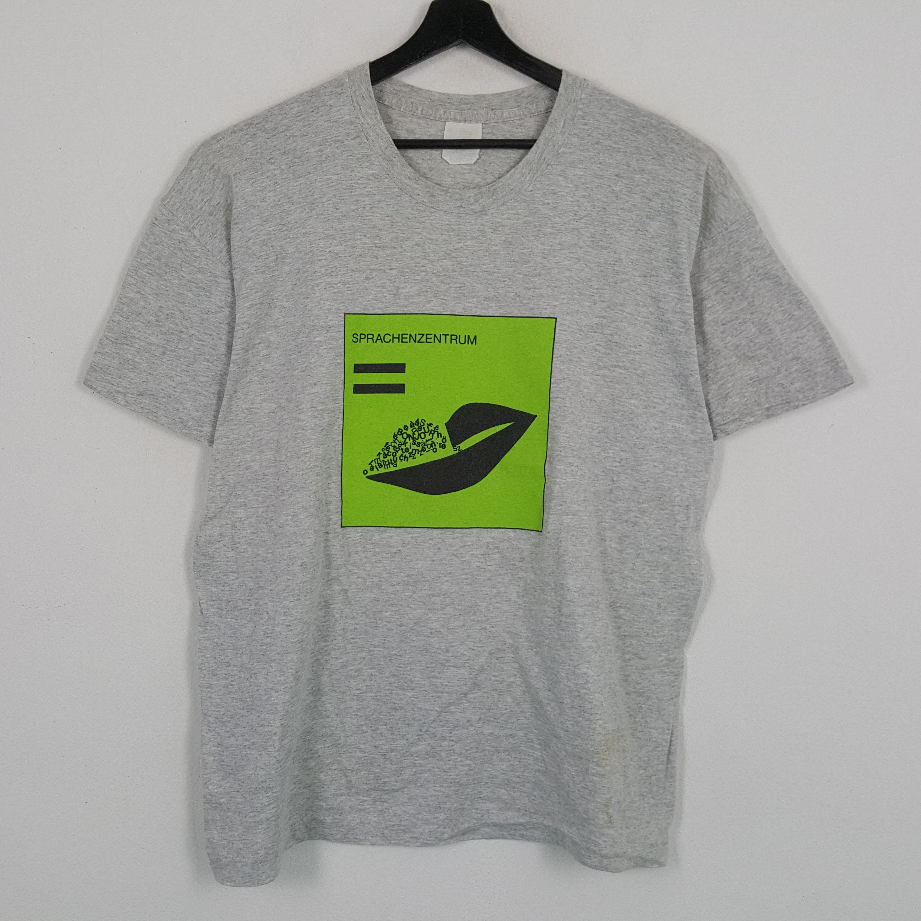 Vintage SPRACHENZENTRUM Streetwear Style Vintage Tshirt Size US XL / EU 56 / 4 - 1 Thumbnail
