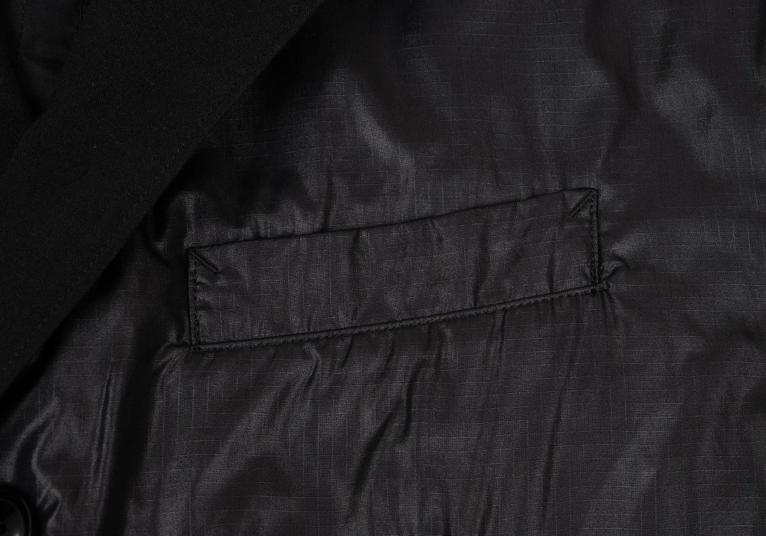 Yohji Yamamoto Yohji Yamamoto Ripstop Nylon Lapel Jacket Size US M / EU 48-50 / 2 - 5 Thumbnail
