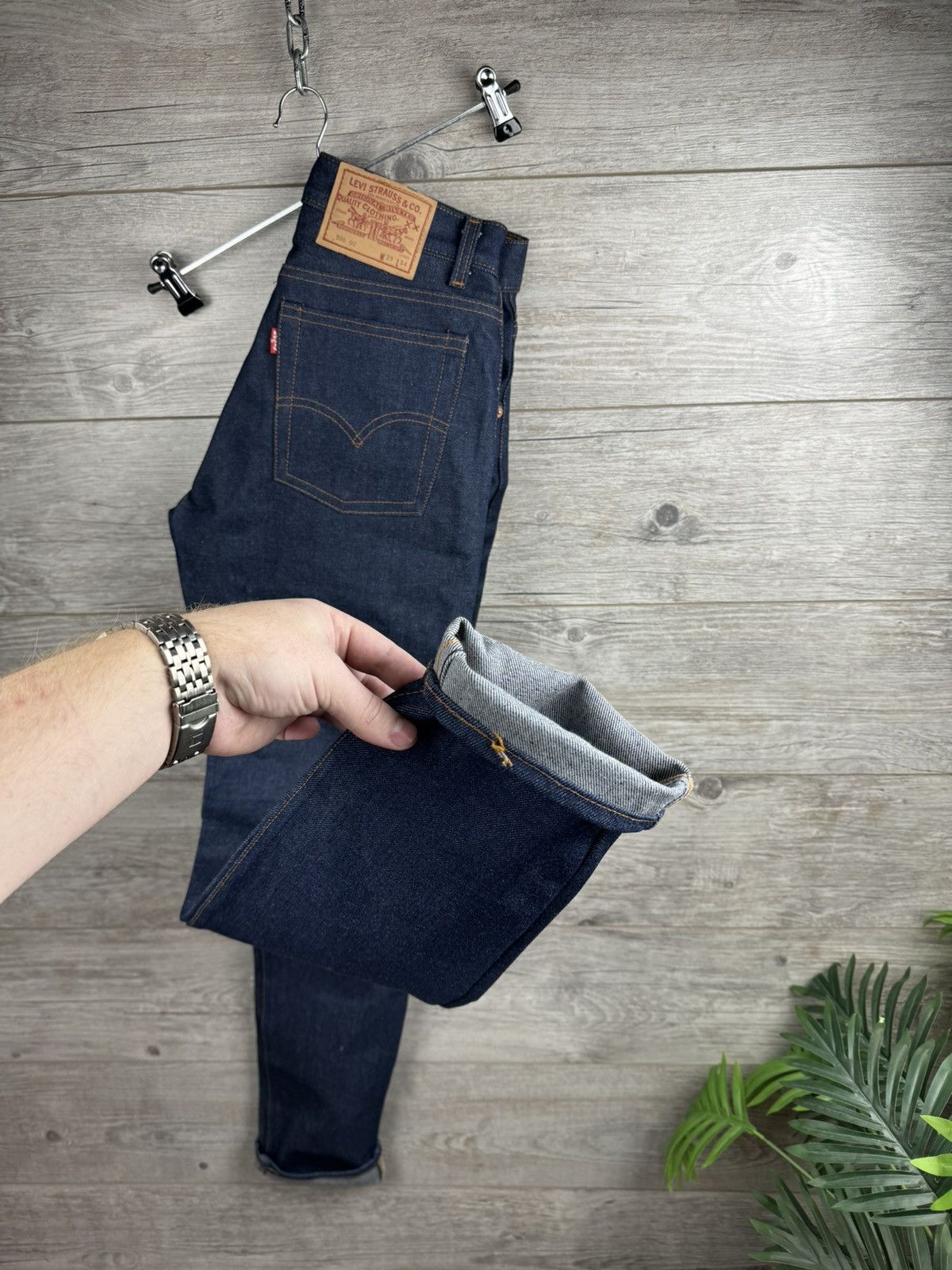 Levi's Levi’s 506 jeans woman’s Made in Great Britain size W29 L34 Size 29" - 14 Thumbnail