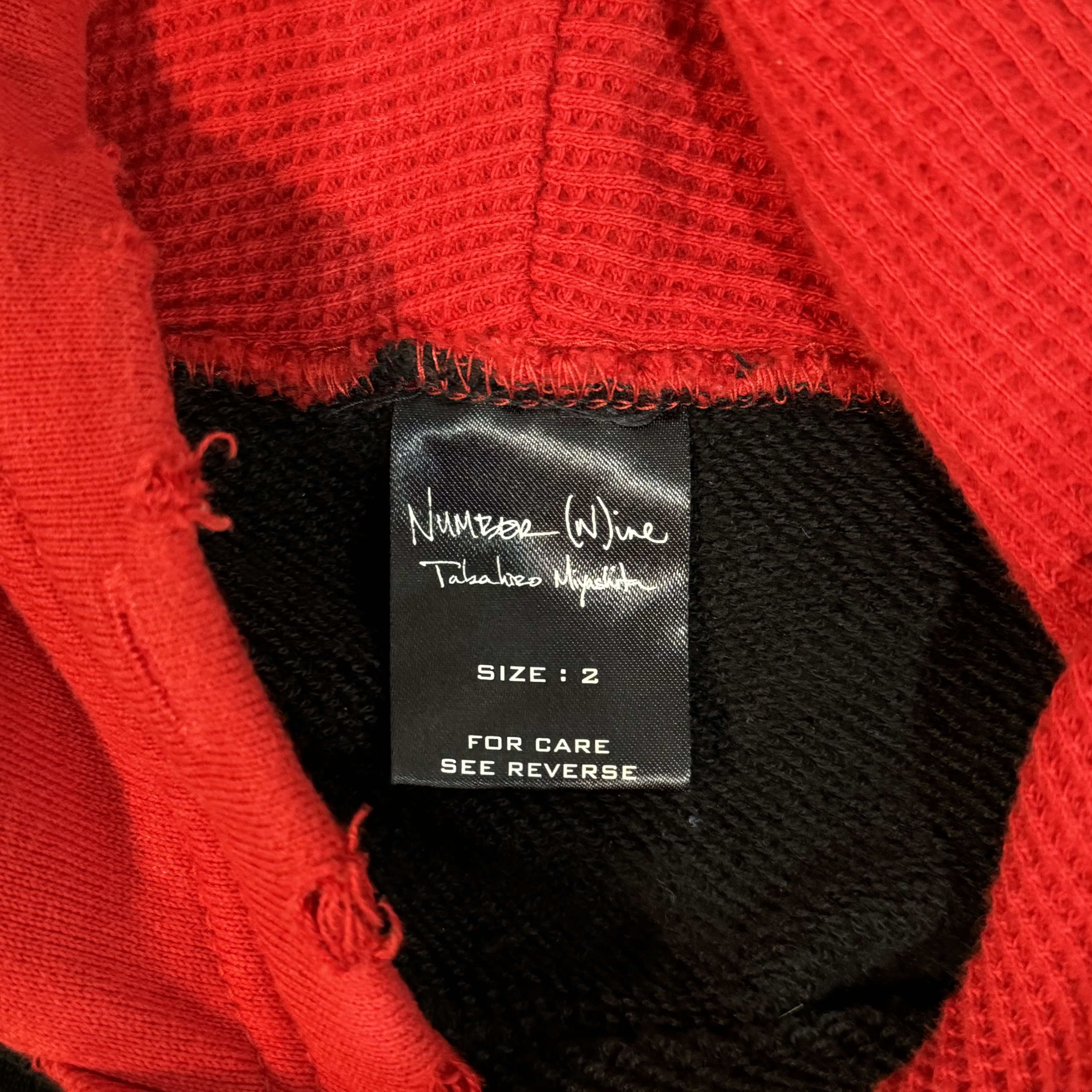 Number (N)ine Number (N)ine AW05 “Fender Print” Hoodie Size US M / EU 48-50 / 2 - 4 Thumbnail