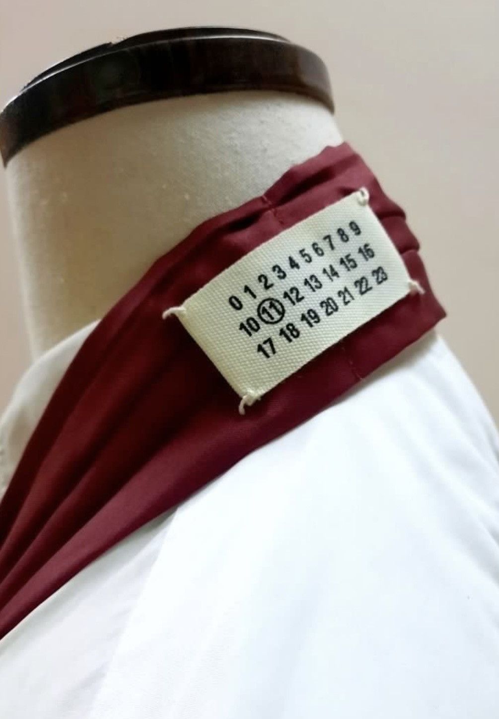 Maison Margiela Maison Martin Margiela Silk Ascot Scarf Ascot Tie Size ONE SIZE - 7 Thumbnail