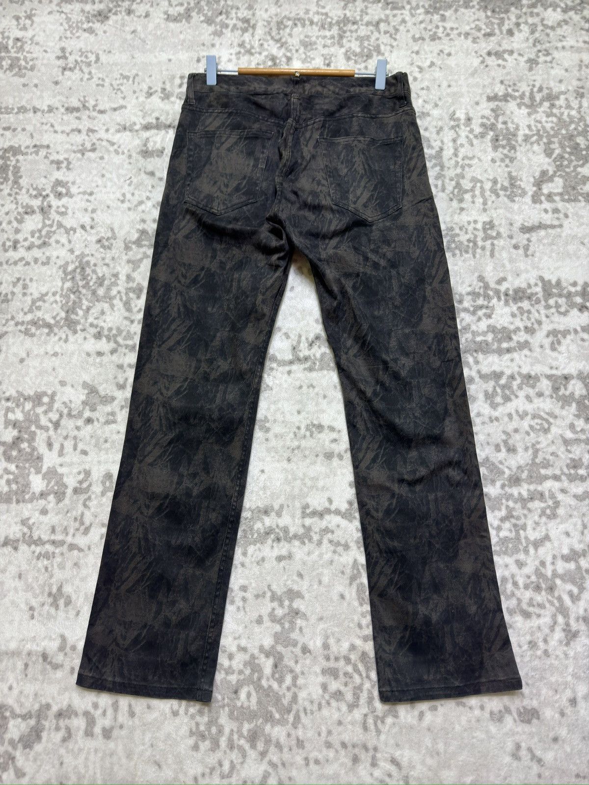 If Six Was Nine Y2K Smoke Graphic Root Three Avant-Street Style Size W30 Size US 30 / EU 46 - 2 Thumbnail