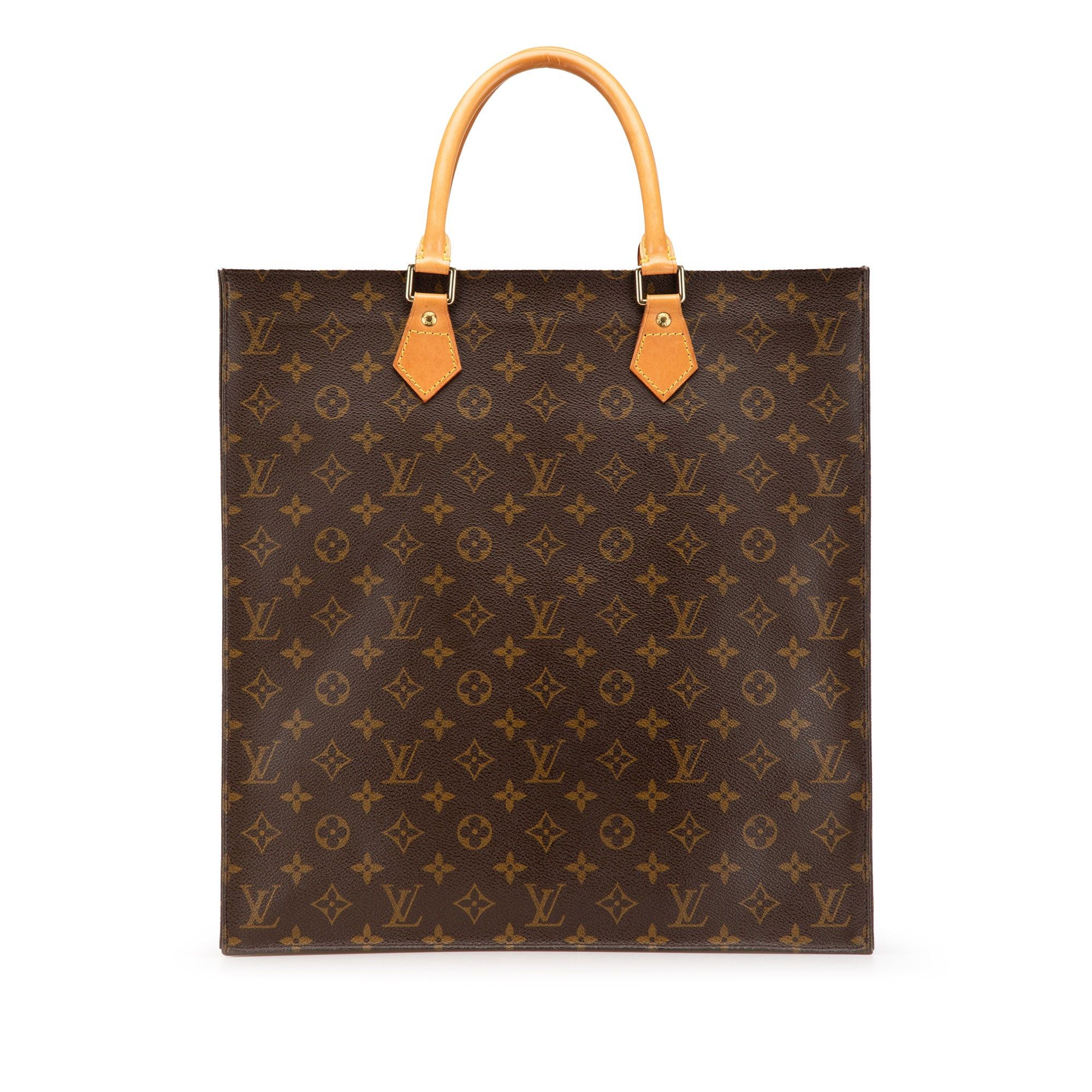 Louis Vuitton Louis Vuitton Monogram Sac Plat Brown Size ONE SIZE - 1 Thumbnail