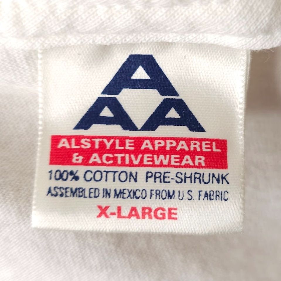 Vintage VINTAGE Alstyle Apparel & Activewear Basketball Summer Classic T Shirt Mens XL White 90s Las Vegas Mens Size US XL / EU 56 / 4 - 6 Thumbnail