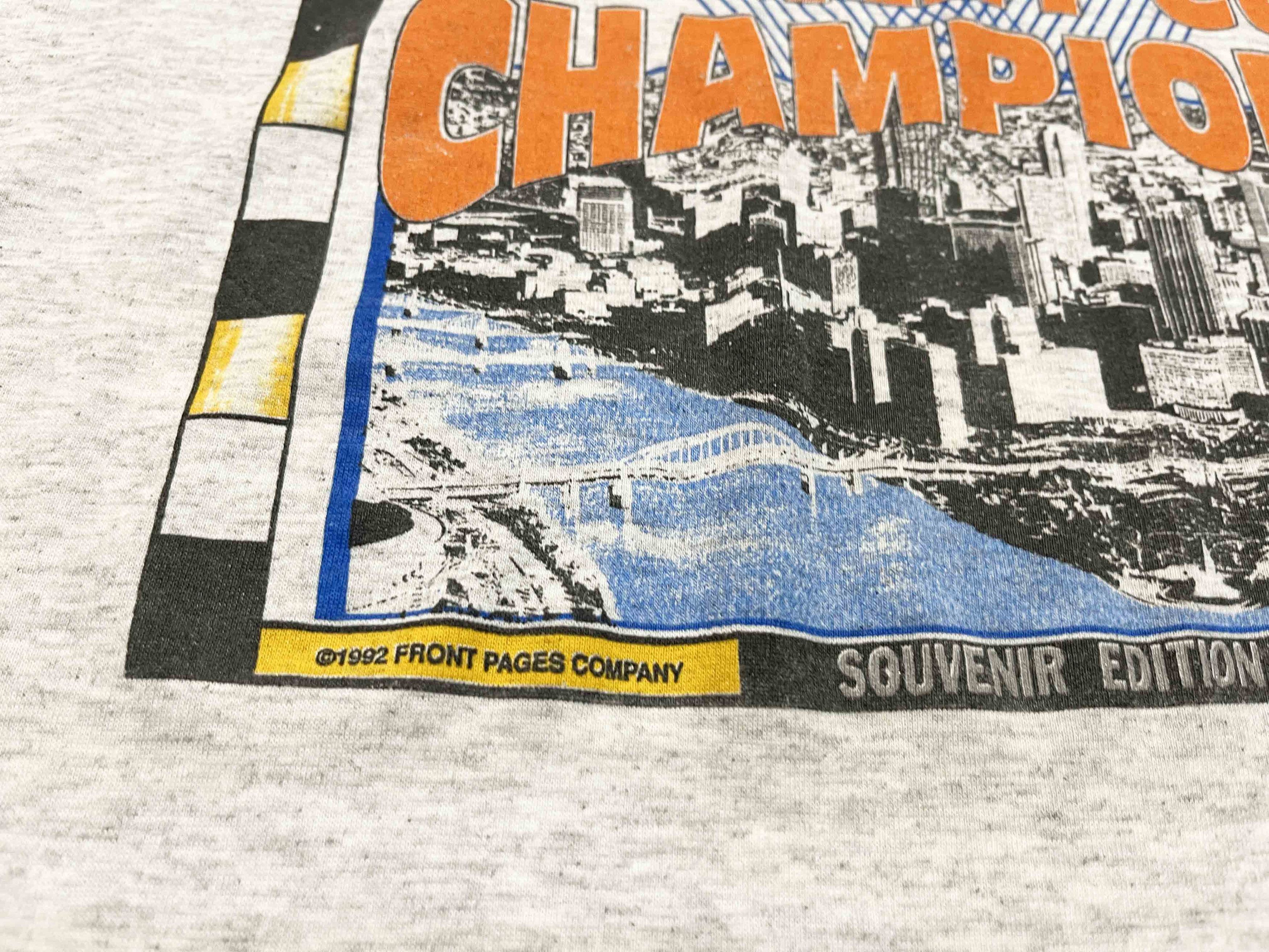 NHL Vintage Skimmers 1992 NHL Pittsburgh Penguins Hockey T-Shirt Size US XXL / EU 58 / 5 - 4 Thumbnail