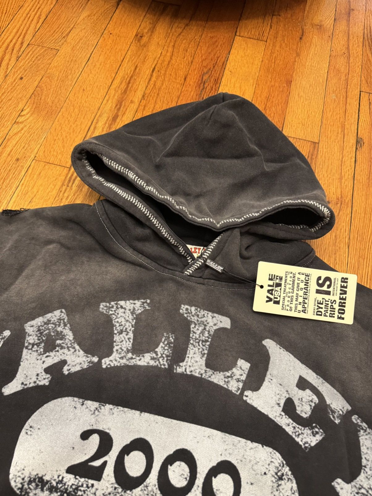 Vale Vale 2000 Spiral Pullover Hoodie Size Medium Size US M / EU 48-50 / 2 - 6 Thumbnail