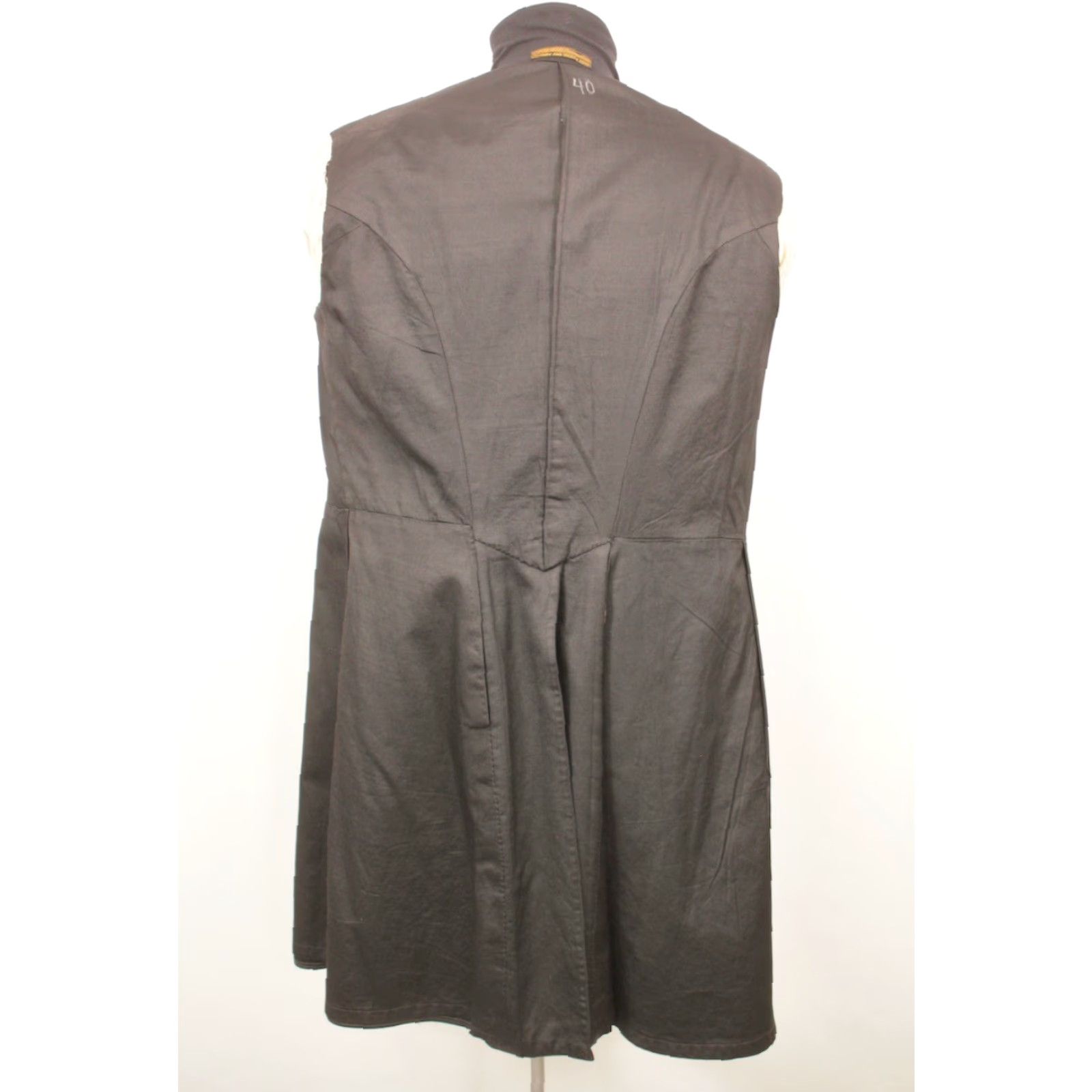 Vintage VINTAGE Edwardian Frock Coat Men’s Wool Black Long Size M Size US M / EU 48-50 / 2 - 3 Thumbnail