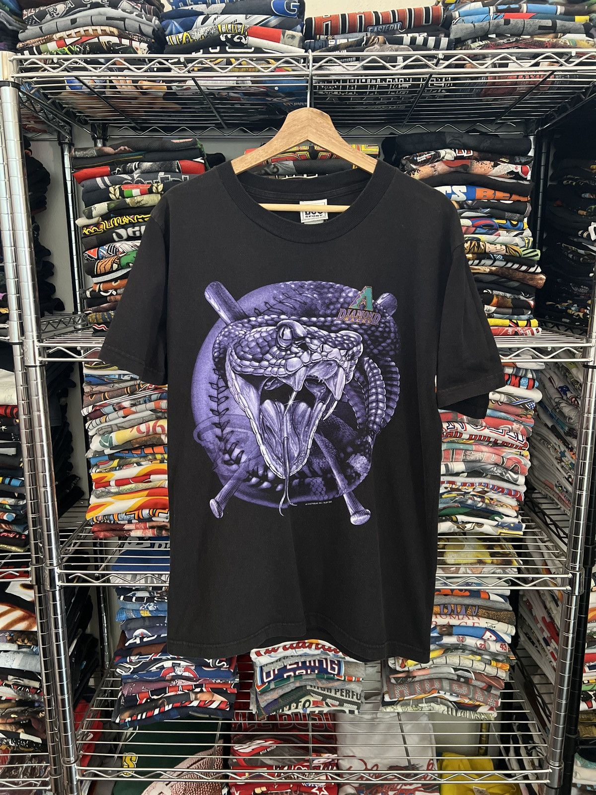 Lee 2000 Arizona Diamondbacks Snake MLB Tee Size US L / EU 52-54 / 3 - 1 Thumbnail