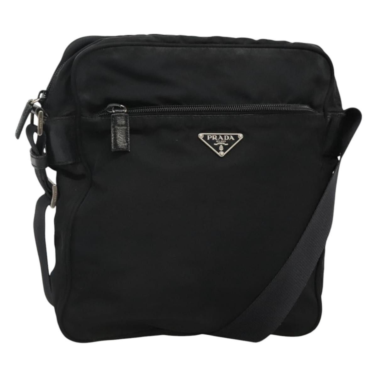 Prada PRADA Shoulder Bag Nylon Black Size ONE SIZE - 1 Thumbnail