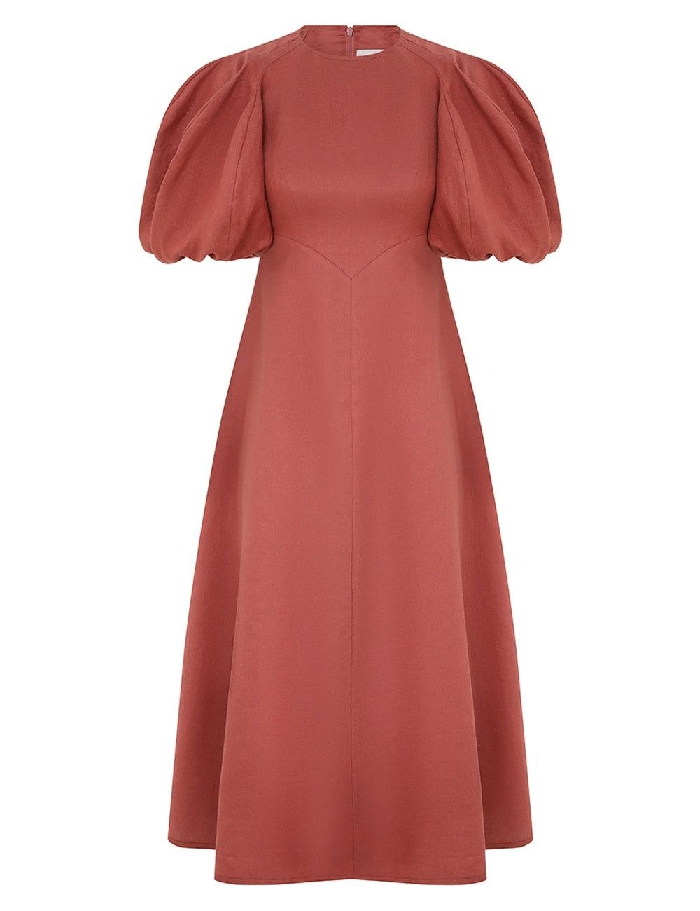 Zimmermann oc11z0825 Midi Day Dress in Lipstick Size M / US 6-8 / IT 42-44 - 1 Thumbnail