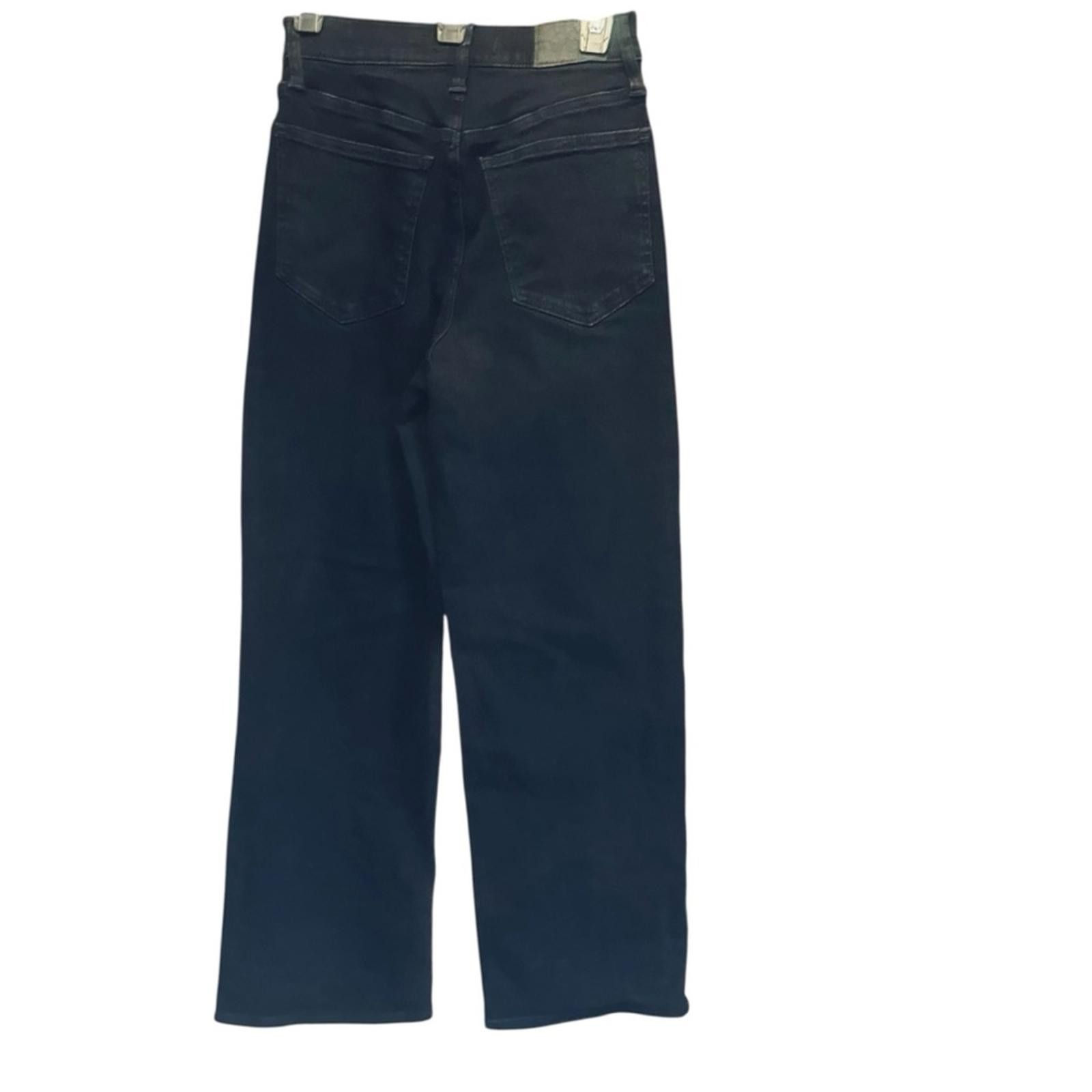 Madewell Madewell. The Perfect Vintage Wide-Leg Black Rinse. Size 26. Size 26" / US 2 / IT 38 - 11 Thumbnail