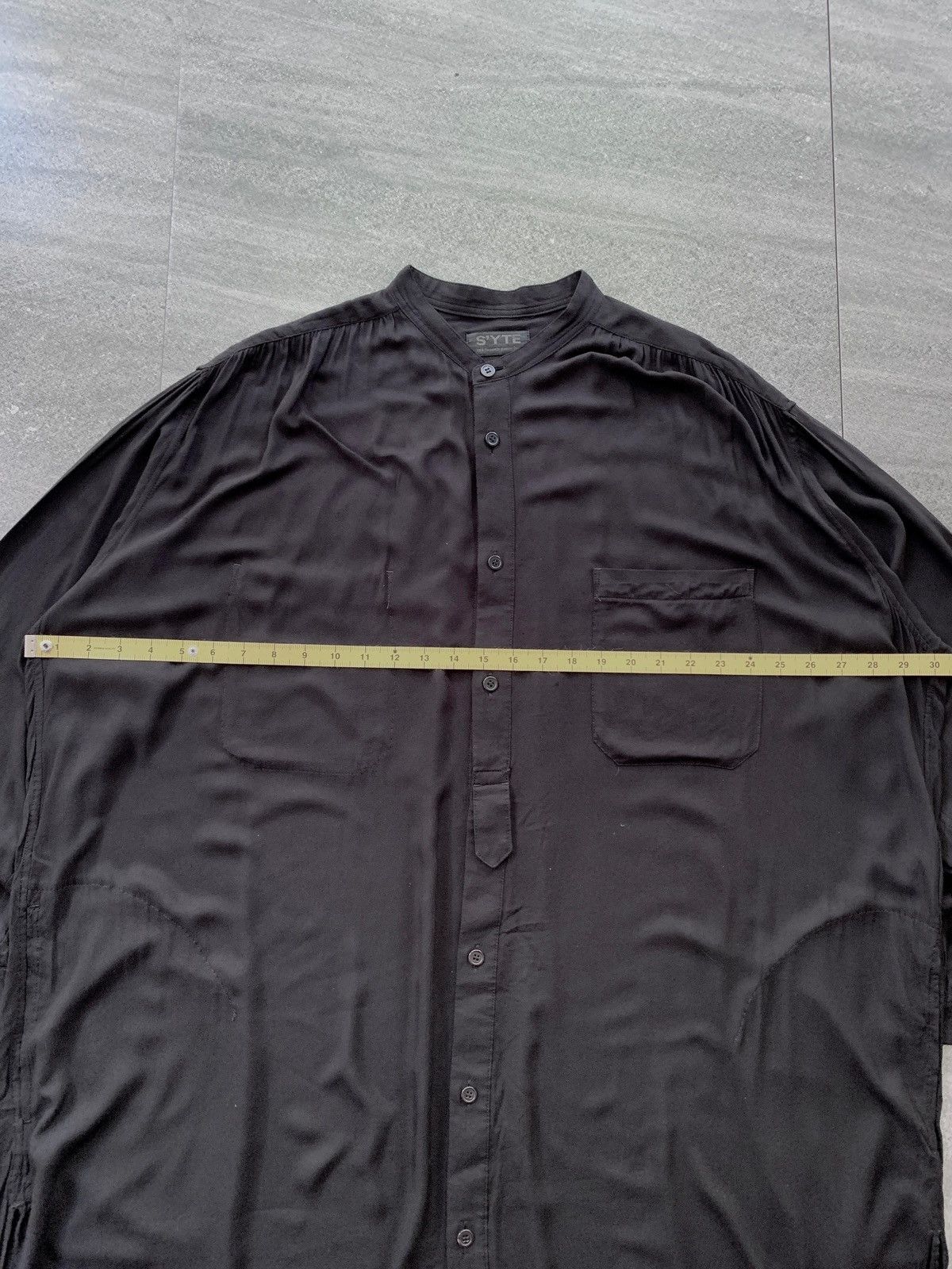 Yohji Yamamoto FREE TAX! SYTE Rayon Hybrid Long Shirt Dreas Size M / US 6-8 / IT 42-44 - 10 Thumbnail
