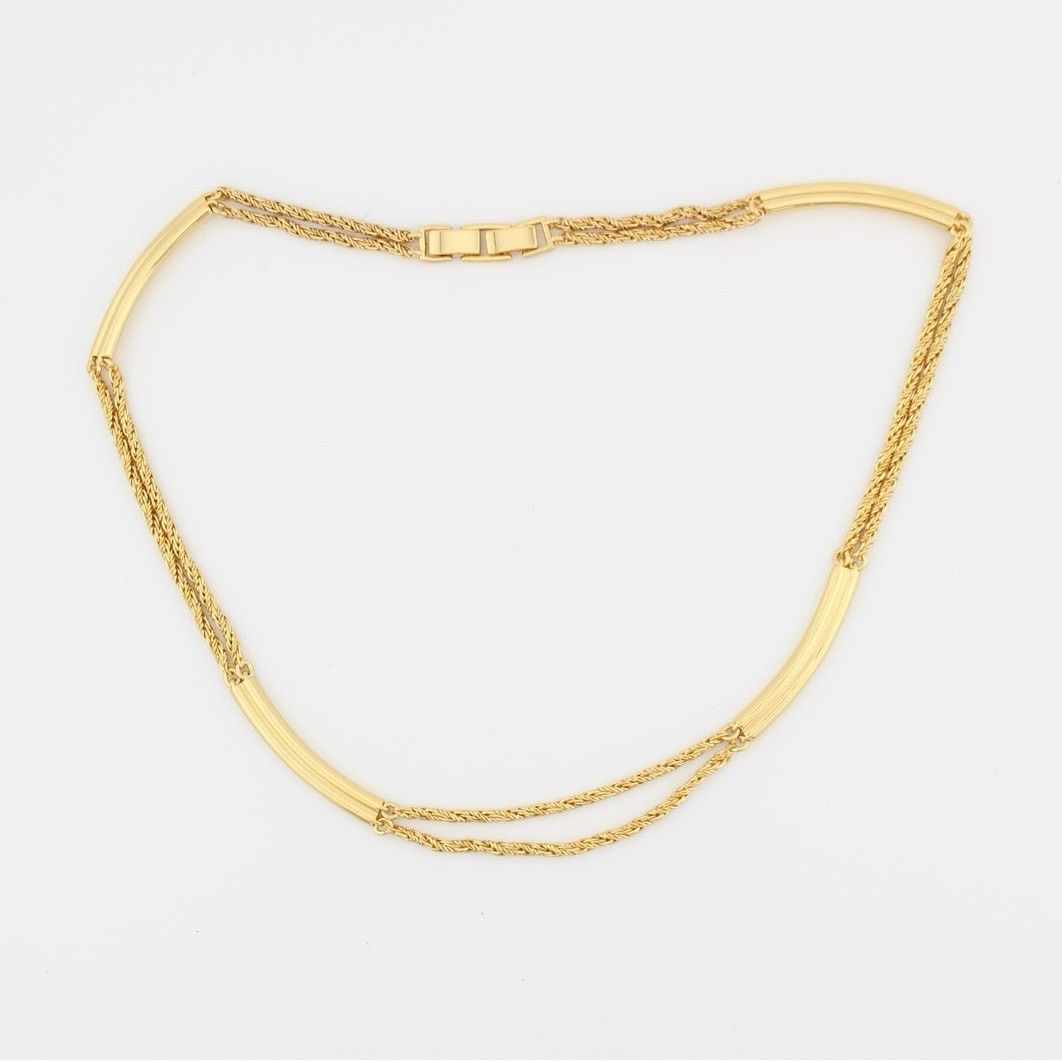 J.Crew J.Crew Gold Tone Chain Necklace Statement Size ONE SIZE - 1 Thumbnail