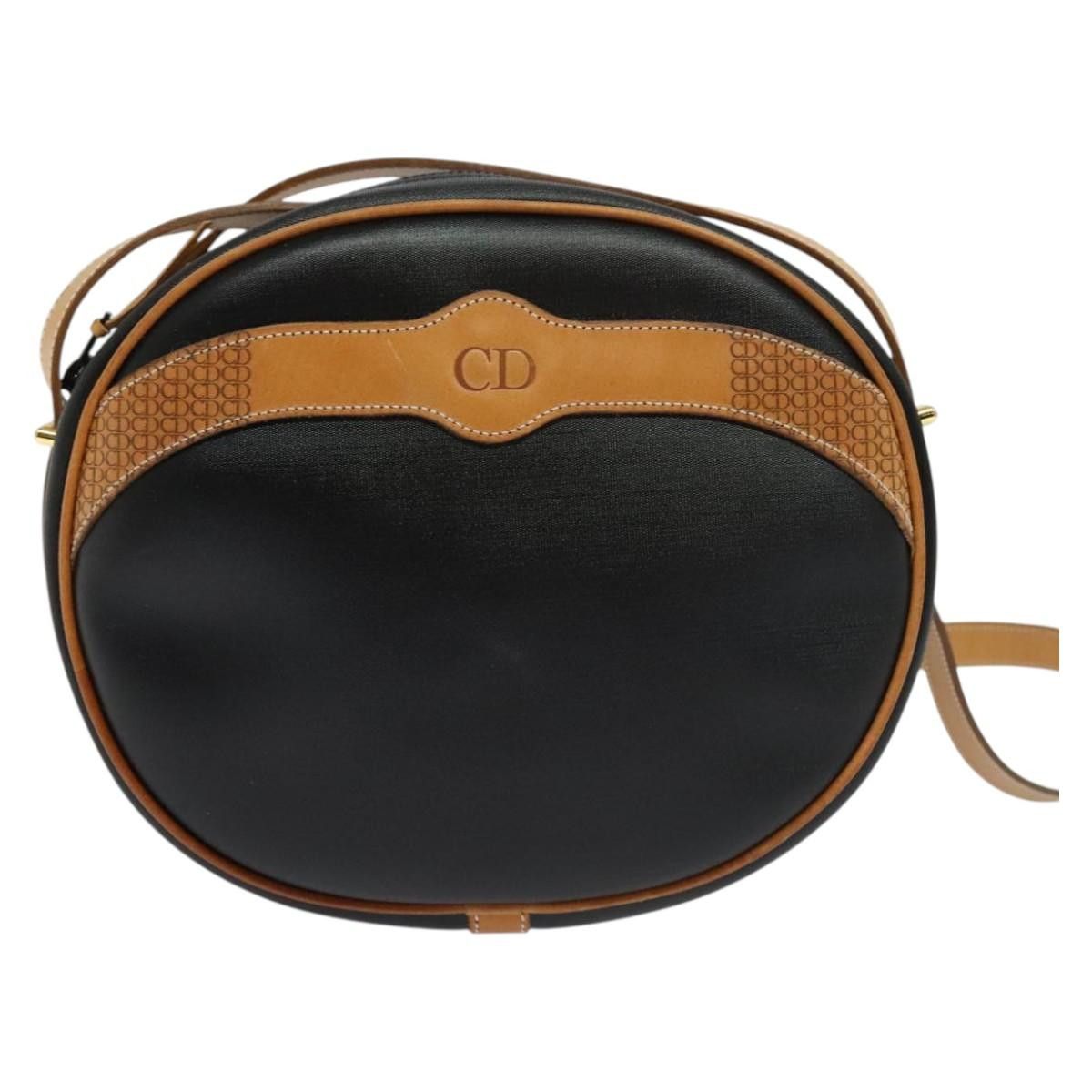 Dior DIOR Shoulder Bag Pvc Canvas Black Gold Size ONE SIZE - 2 Thumbnail