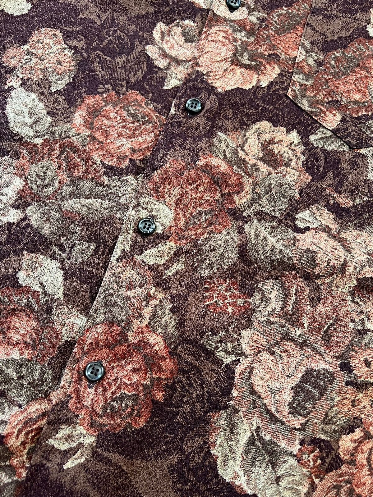 Tornado Mart Tornado Mart Floral Motif Button Up Shirt Size US S / EU 44-46 / 1 - 6 Thumbnail