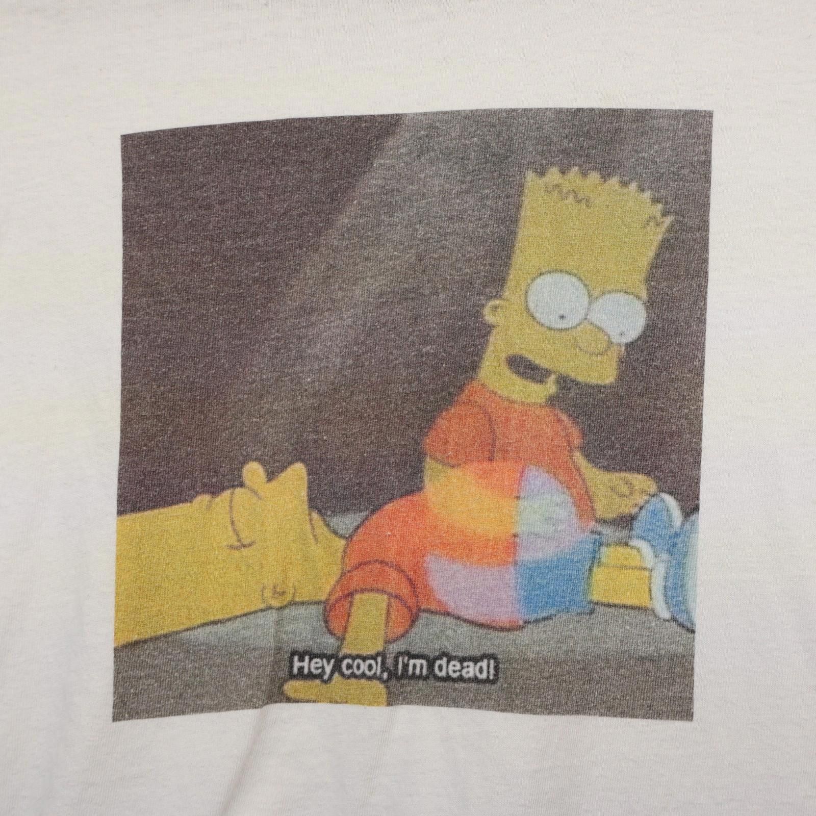 Other Simpsons Bart Shirt White Small Hey Cool Im Dead Funny Size US S / EU 44-46 / 1 - 1 Thumbnail
