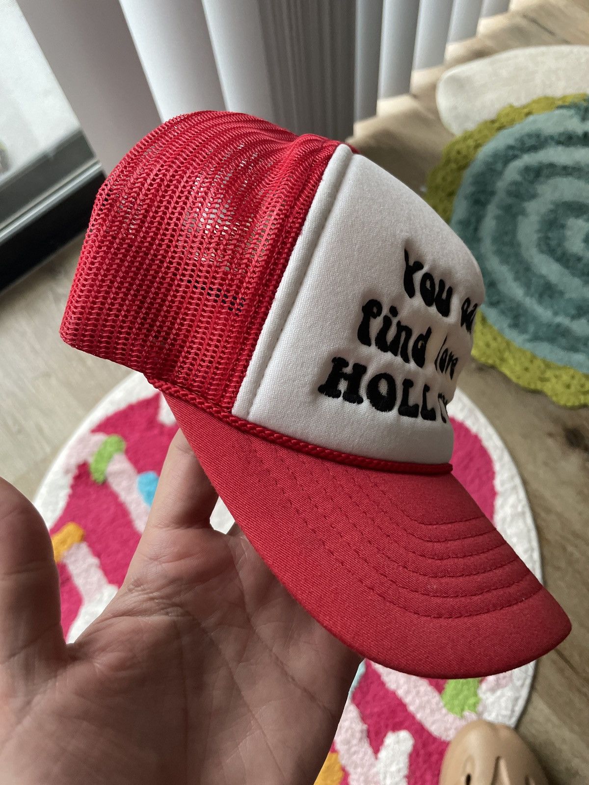 Wish Me Luck Wish me luck You can’t find love in Hollywood trucker Size ONE SIZE - 3 Thumbnail