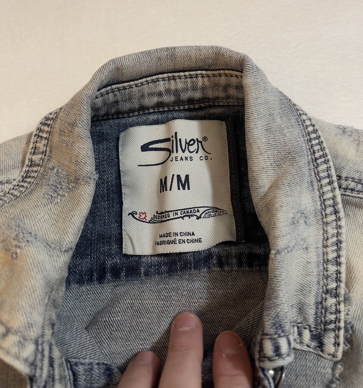 Silver Jeans Co. Silver Jeans Co. Denim Vest Size M / US 6-8 / IT 42-44 - 4 Thumbnail