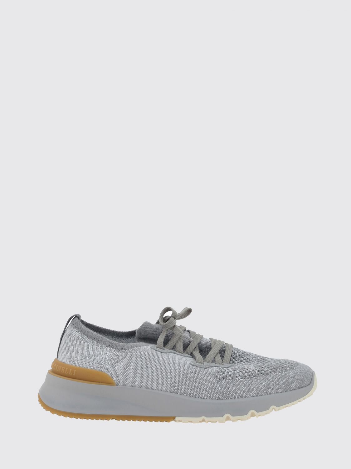 Brunello Cucinelli Brunello Cucinelli Sneakers Men Grey Size US 13 / EU 46 - 1 Thumbnail