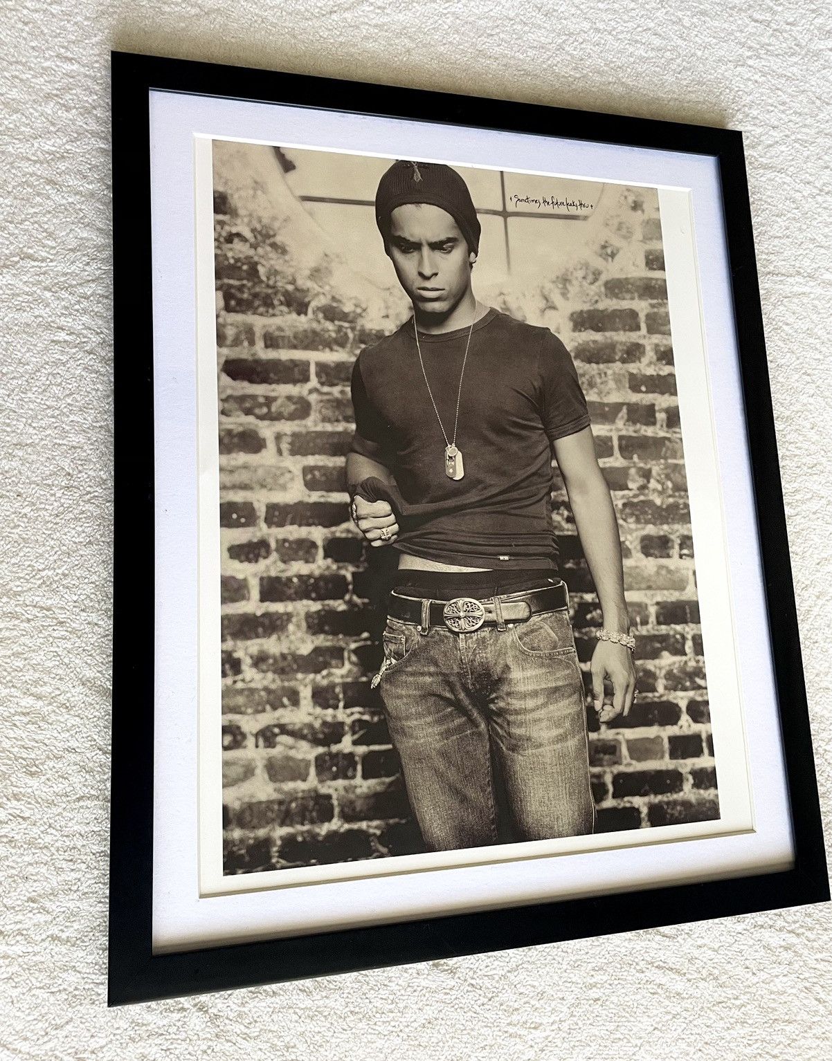 Chrome Hearts Chrome Hearts vintage look 9x11 Framed mag cutout poster Size ONE SIZE - 2 Thumbnail