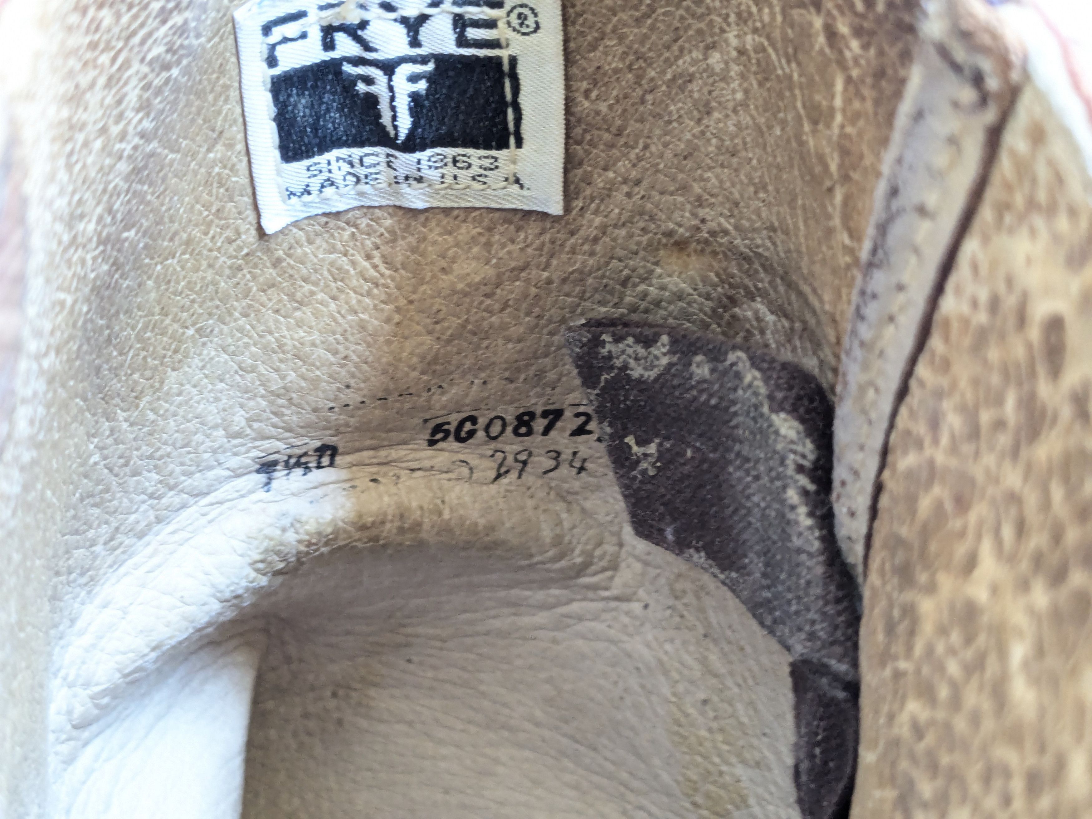 Frye Frye Campus Boots Brown Leather 9.5 M Motorcycle Biker Size US 9.5 / EU 42-43 - 3 Thumbnail