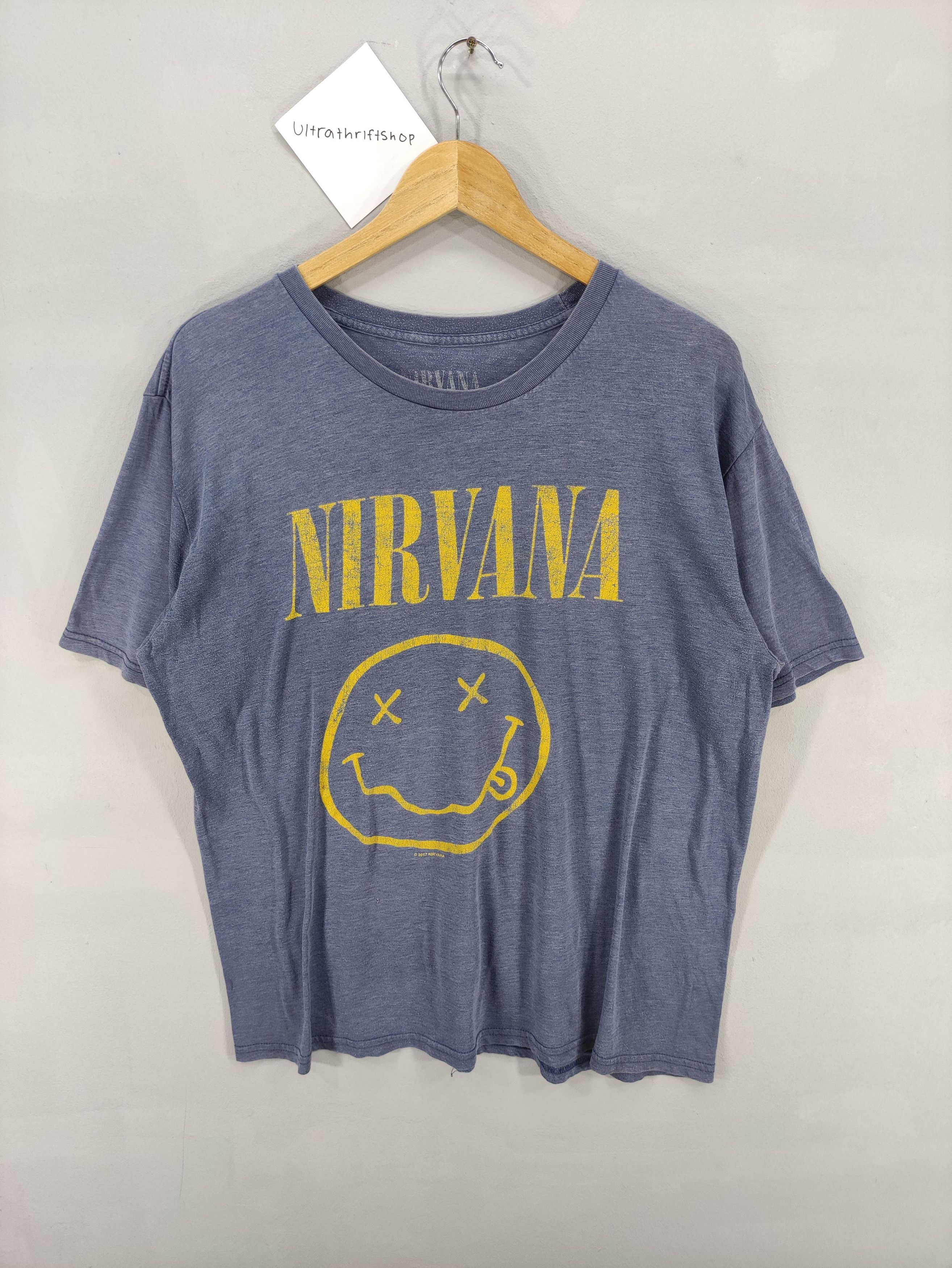Band Tees Vintage Nirvana Big Logo Tee Tshirt Size US L / EU 52-54 / 3 - 1 Thumbnail