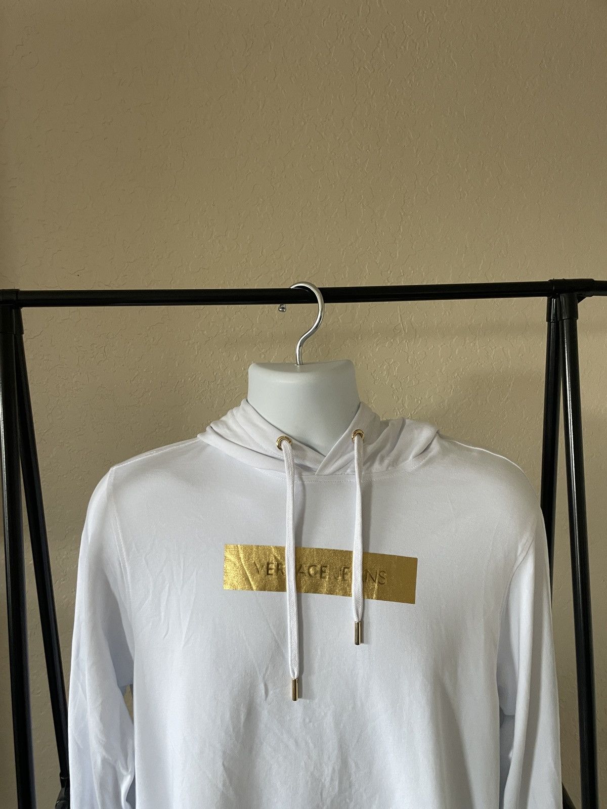 Versace Jeans Couture Fleece Lightweight stretch pullover hoodie nwt Size US M / EU 48-50 / 2 - 2 Thumbnail