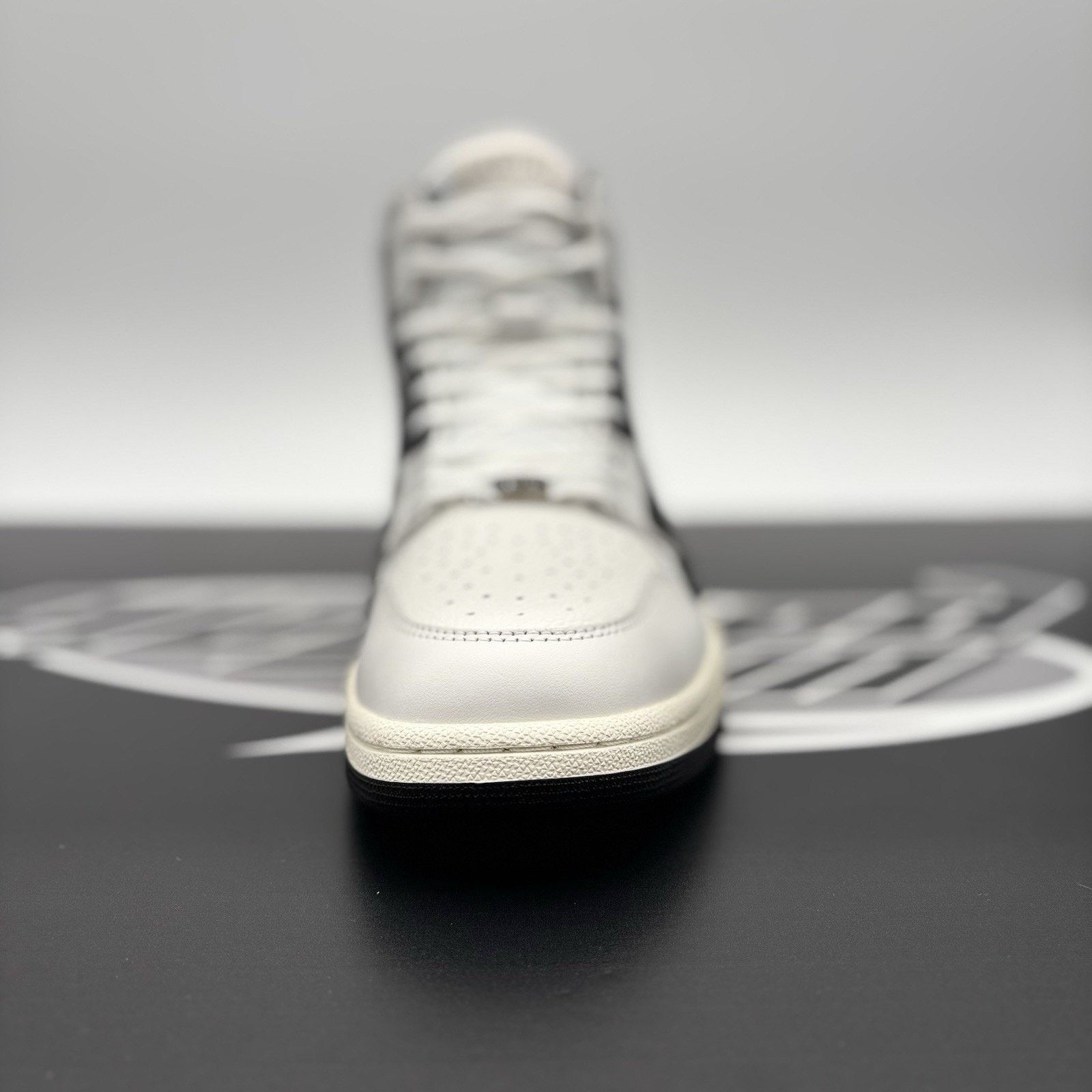 Amiri Amiri Skel High Top Sneakers ' Black, White ' | NEW! Size US 9 / EU 42 - 16 Thumbnail