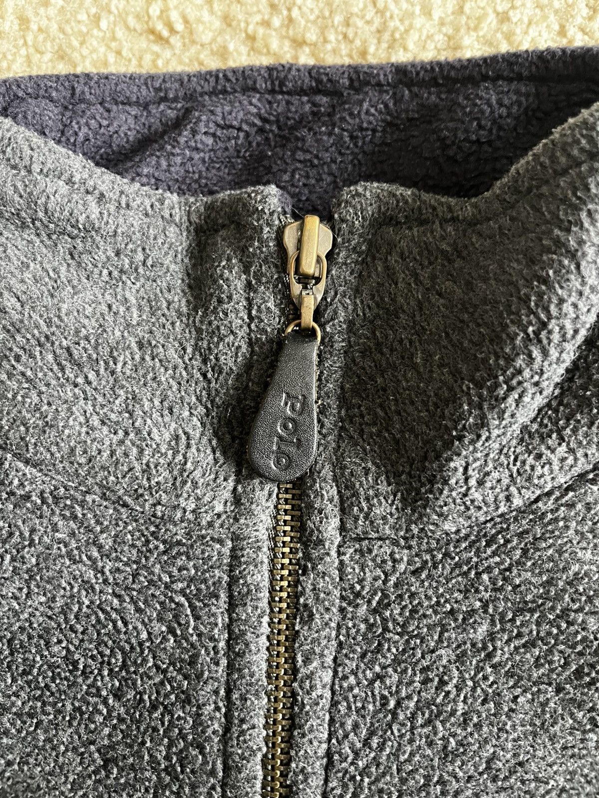 Polo Ralph Lauren Vintage Mens Polo Ralph Lauren Quarter-Zip Fleece Jacket Size US S / EU 44-46 / 1 - 3 Thumbnail
