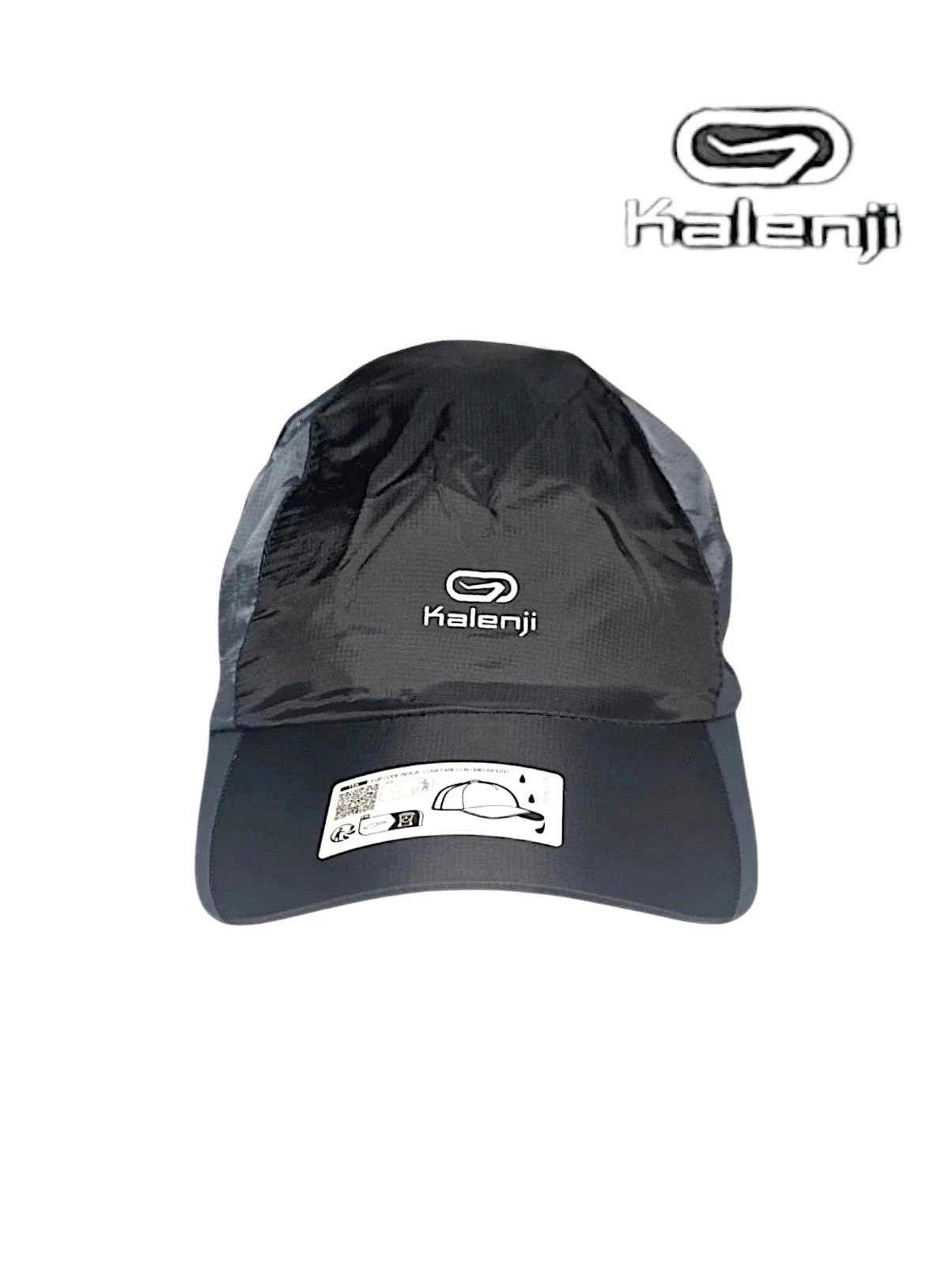 Other Kalenji Black Waterproof Sport Cap | New | Adjustable Size ONE SIZE - 1 Thumbnail