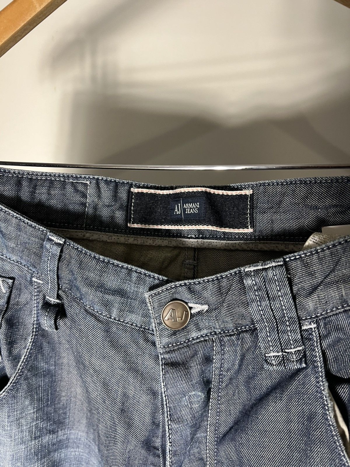 Armani VINTAGE ARMANI JEANS DENIM ITALIAN DESIGNER RETRO Y2K 90s Size US 32 / EU 48 - 8 Thumbnail