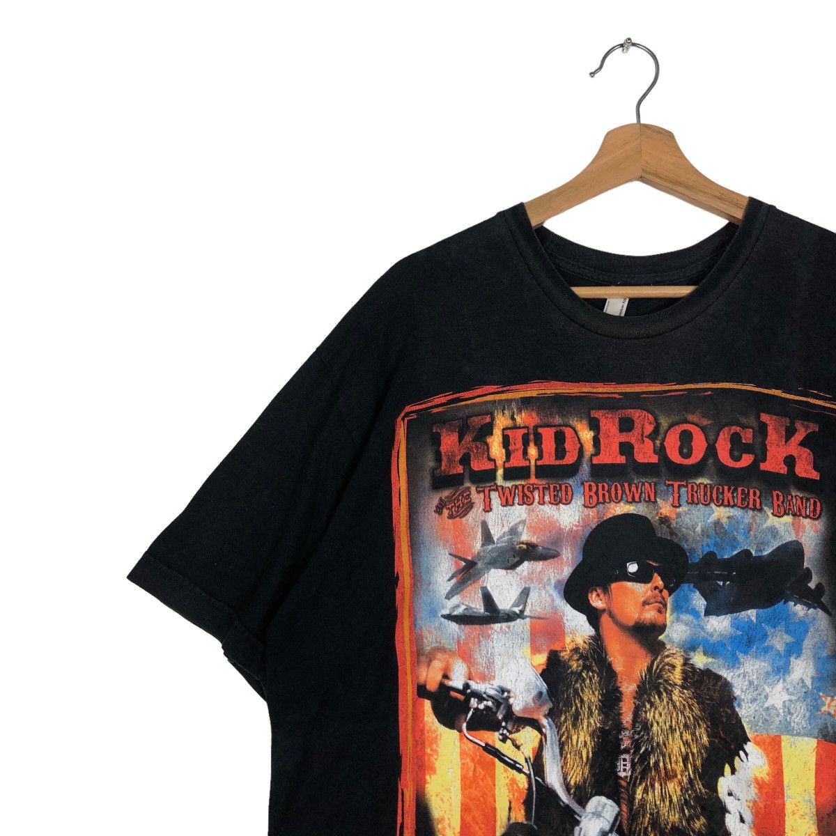 Band Tees 🔥90’s Vintage Band Tee Kid Rock Twisted Brown Trucker Band Size US M / EU 48-50 / 2 - 6 Thumbnail