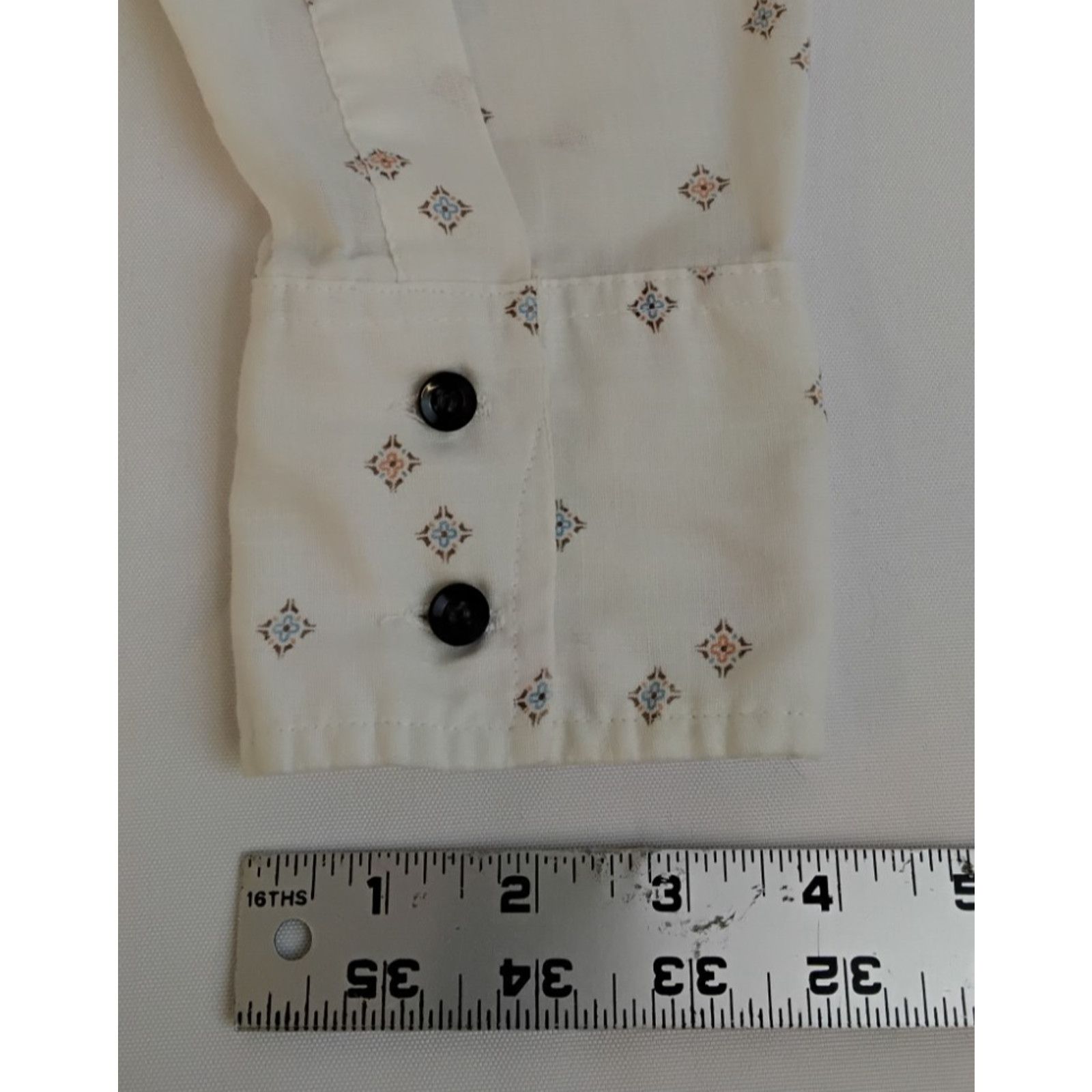 Wrangler Wrangler Long Tails Button Up Shirt Men's M White VTG 70's Size US M / EU 48-50 / 2 - 15 Thumbnail