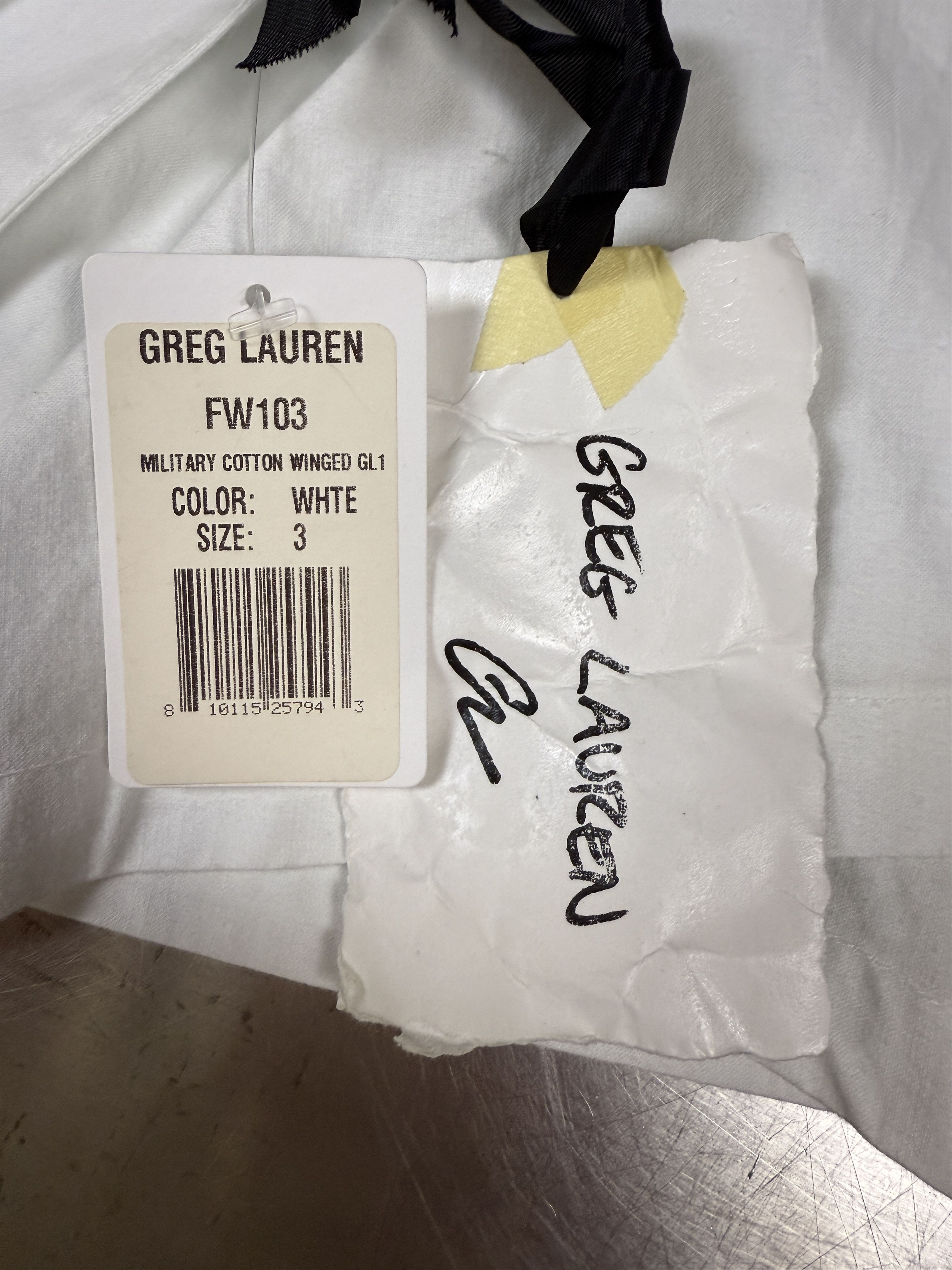 Greg Lauren $750 Greg Lauren Military Cotton Winged GL1 Size L / US 10 / IT 46 - 5 Thumbnail