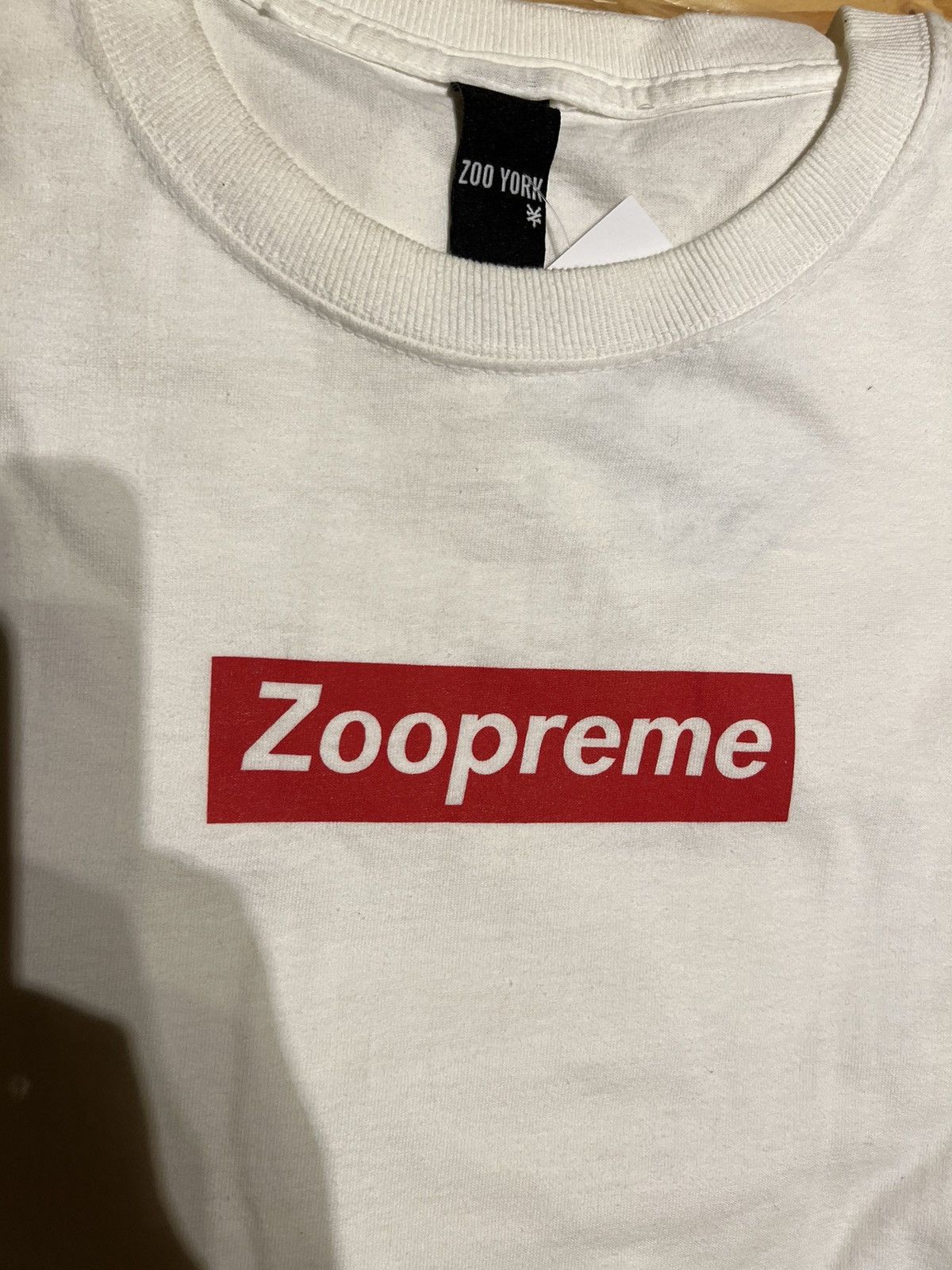 Zoo York Zoopreme Tシャツ Lサイズ グレー　supreme Supreme × Zoo York Supreme X Zoo York “Zoopreme” Box Logo T
