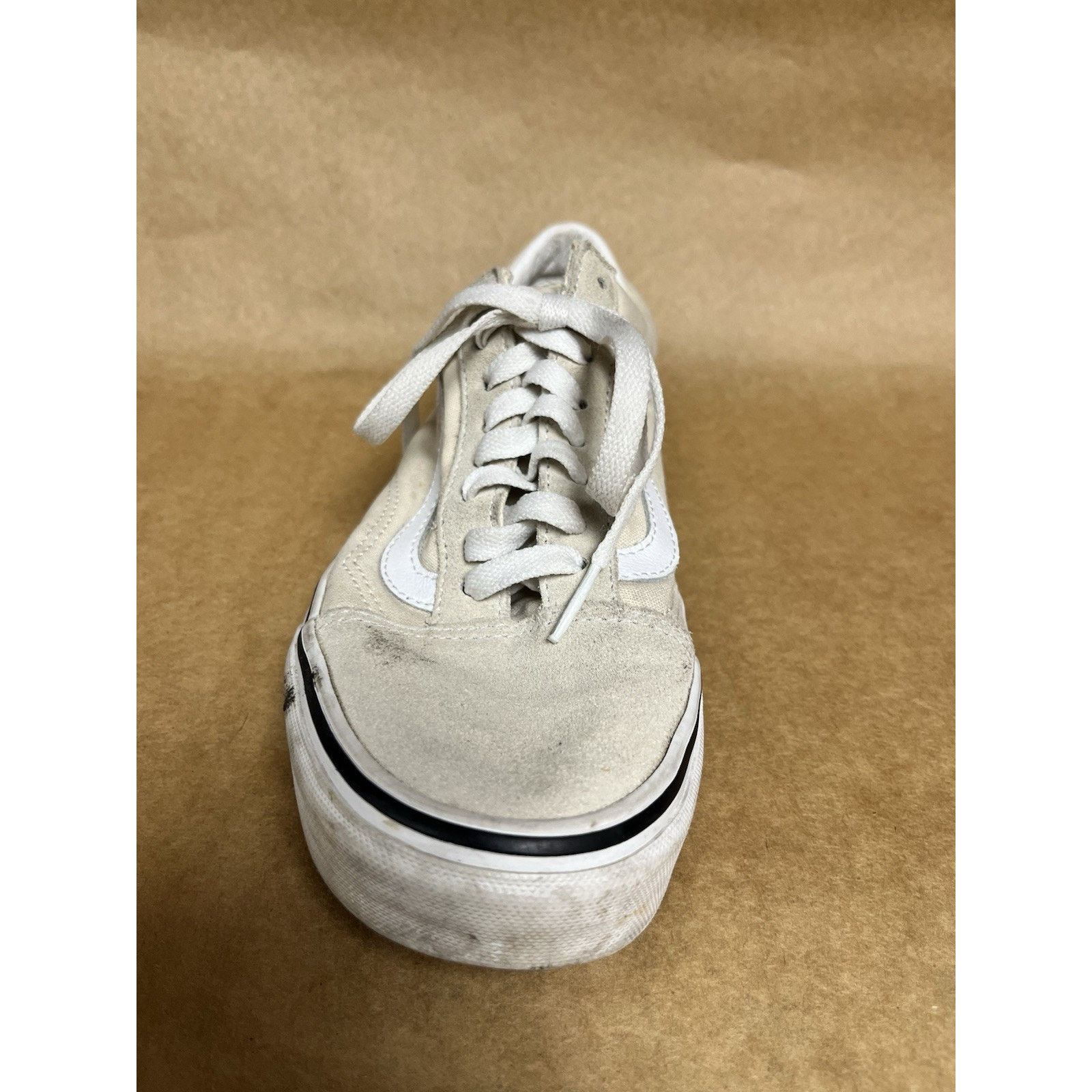 Vans Size 7 M - 8.5 W - VANS OG Old Skool LX Classic White Size US 7 / EU 40 - 3 Thumbnail