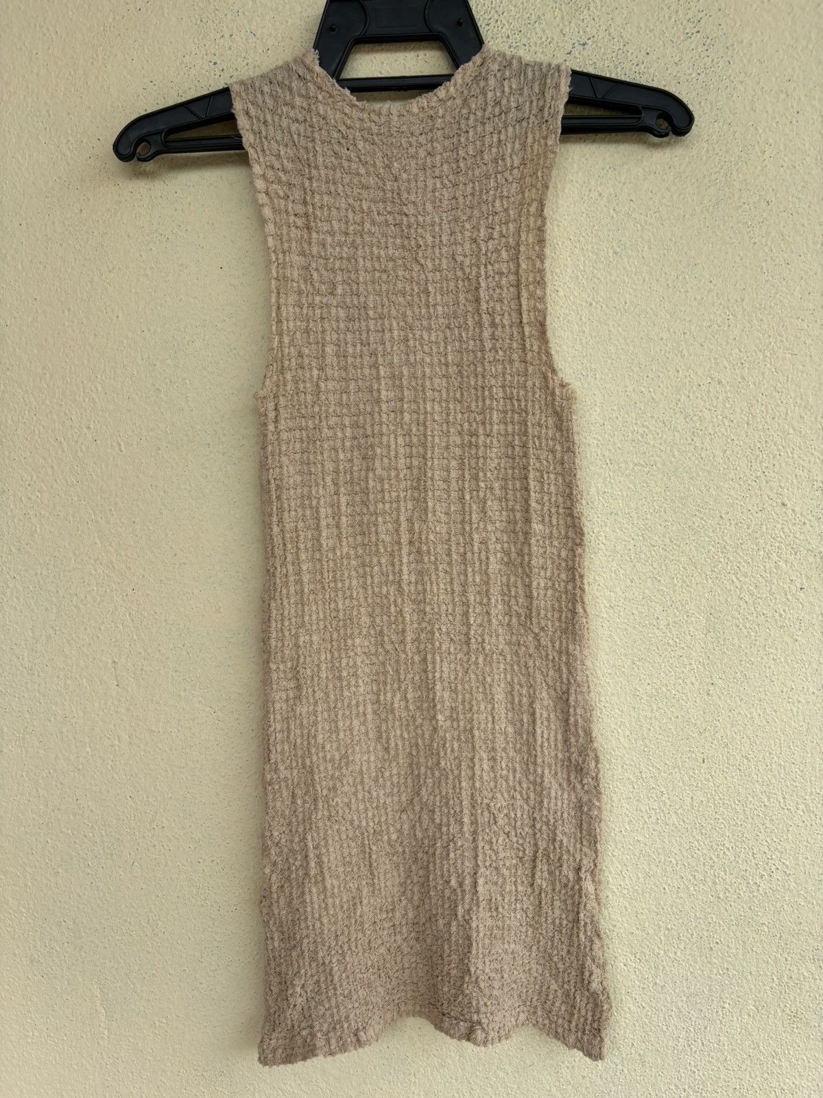 Issey Miyake Plantation Strechable Pleated Bodycon Tank Top Size M / US 6-8 / IT 42-44 - 2 Thumbnail