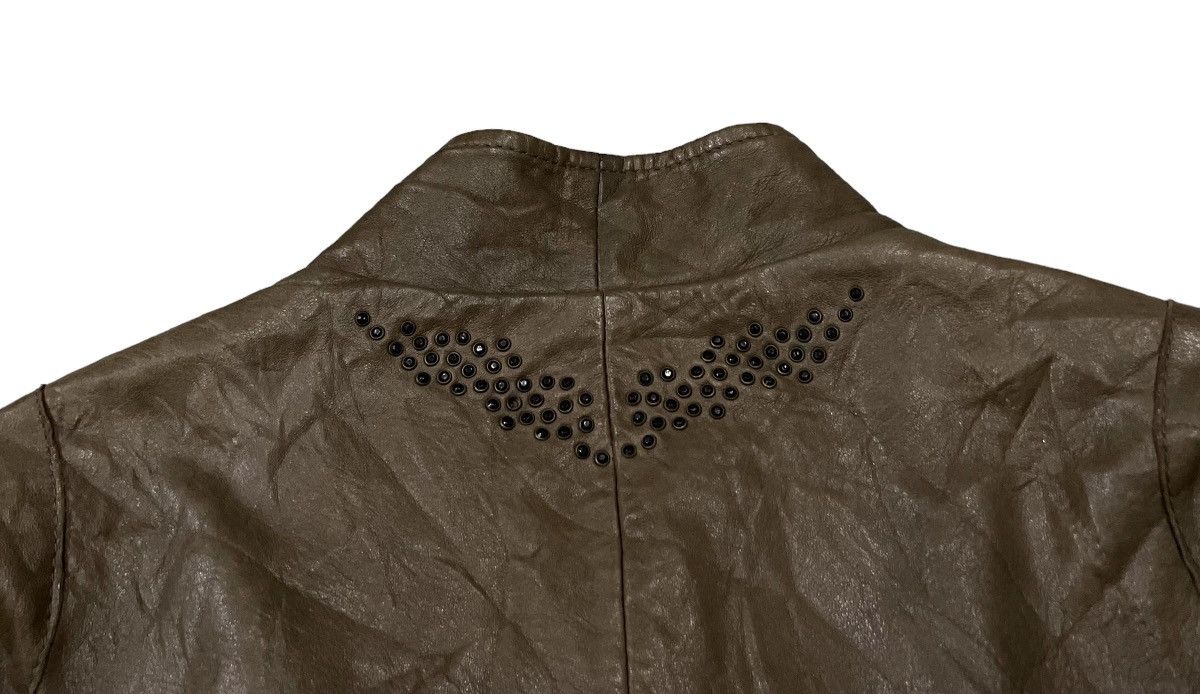Zadig & Voltaire Vintage Zadig & Voltaire Lukas Lamb Leather Jacket Size XS / US 0-2 / IT 36-38 - 14 Thumbnail