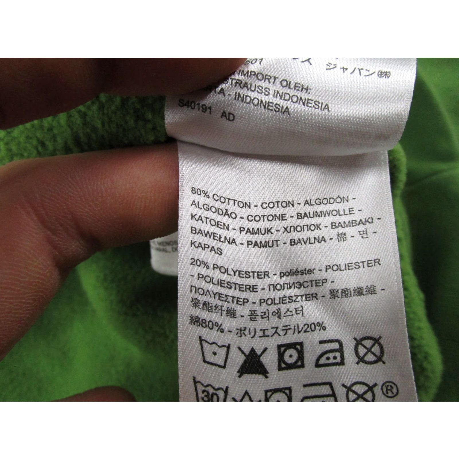 Levi's Levi's Mountain Logo Graphic Pullover Hoodie Mens Size L Outdoors Green Cotton Logo All Seasons Hooded Sports Vintage No Size US L / EU 52-54 / 3 - 4 Thumbnail