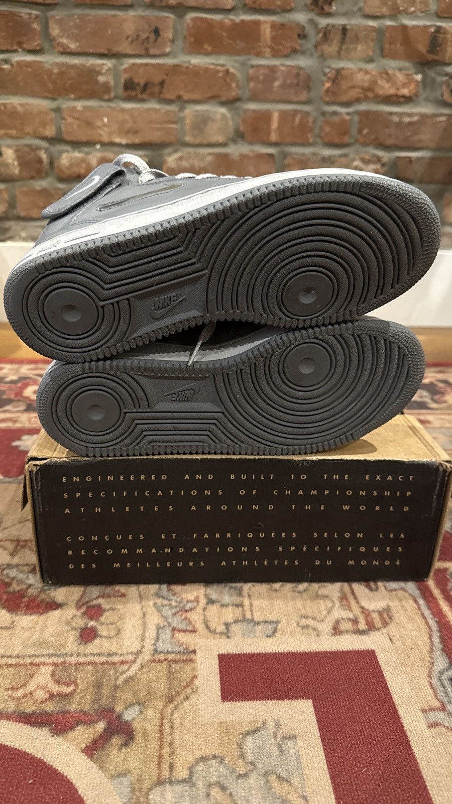 Nike Air Force 1 Mid SC BG “Jewel Cool Grey” OG Size 6 vintage Size US 6 / EU 39 - 6 Thumbnail